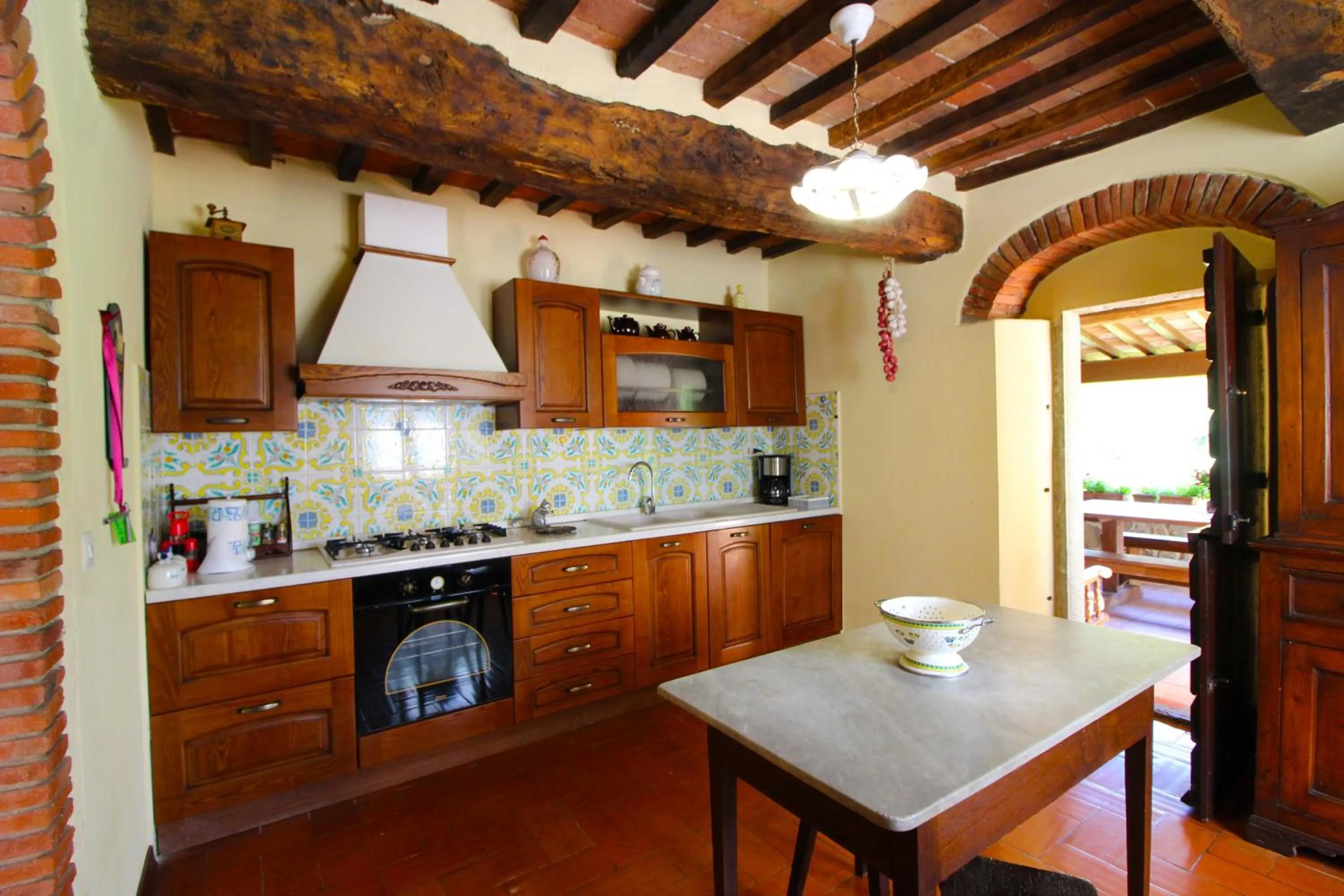 Kitchen or kitchenette in Villa Cecilia