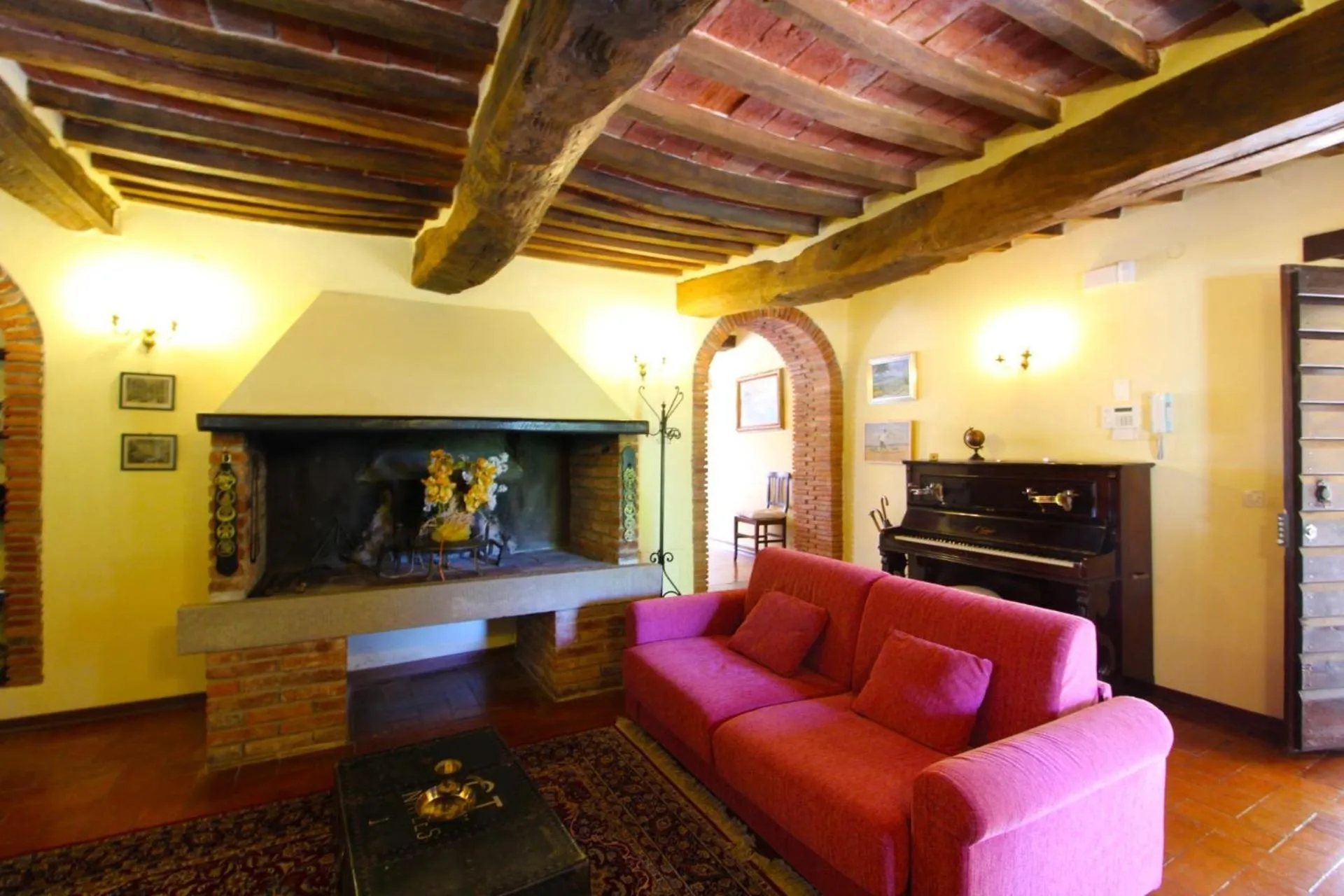 Living room in Villa Cecilia