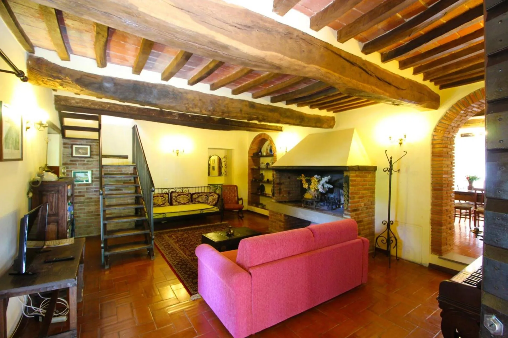 Living room in Villa Cecilia