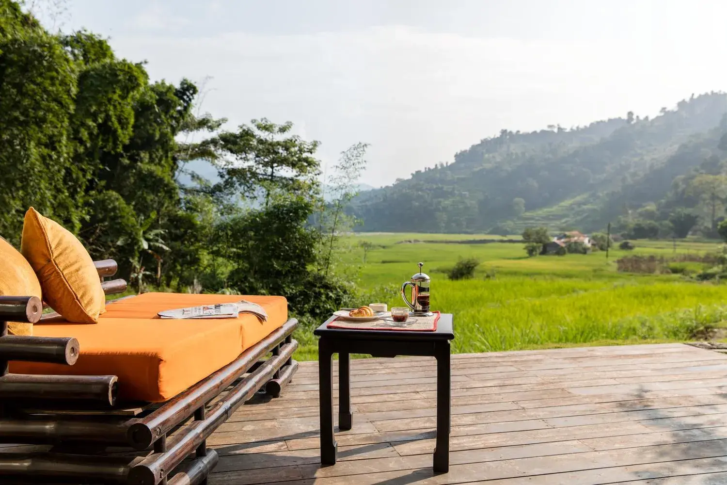 Breakfast in The Pavilions Himalayas The Farm Breakfast in The Pavilions Himalayas The Farm