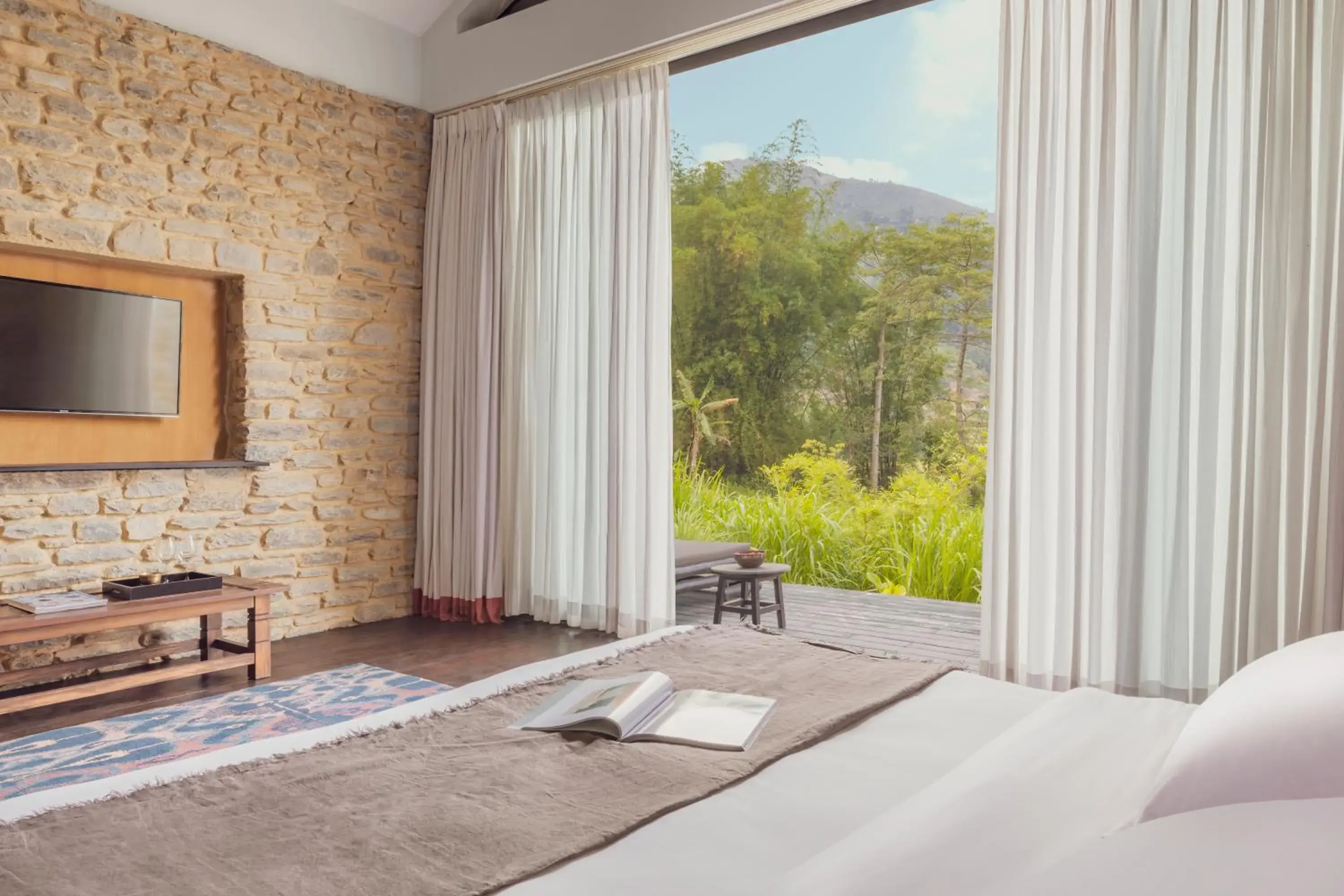 Bedroom, Bed in The Pavilions Himalayas The Farm Bedroom, Bed in The Pavilions Himalayas The Farm