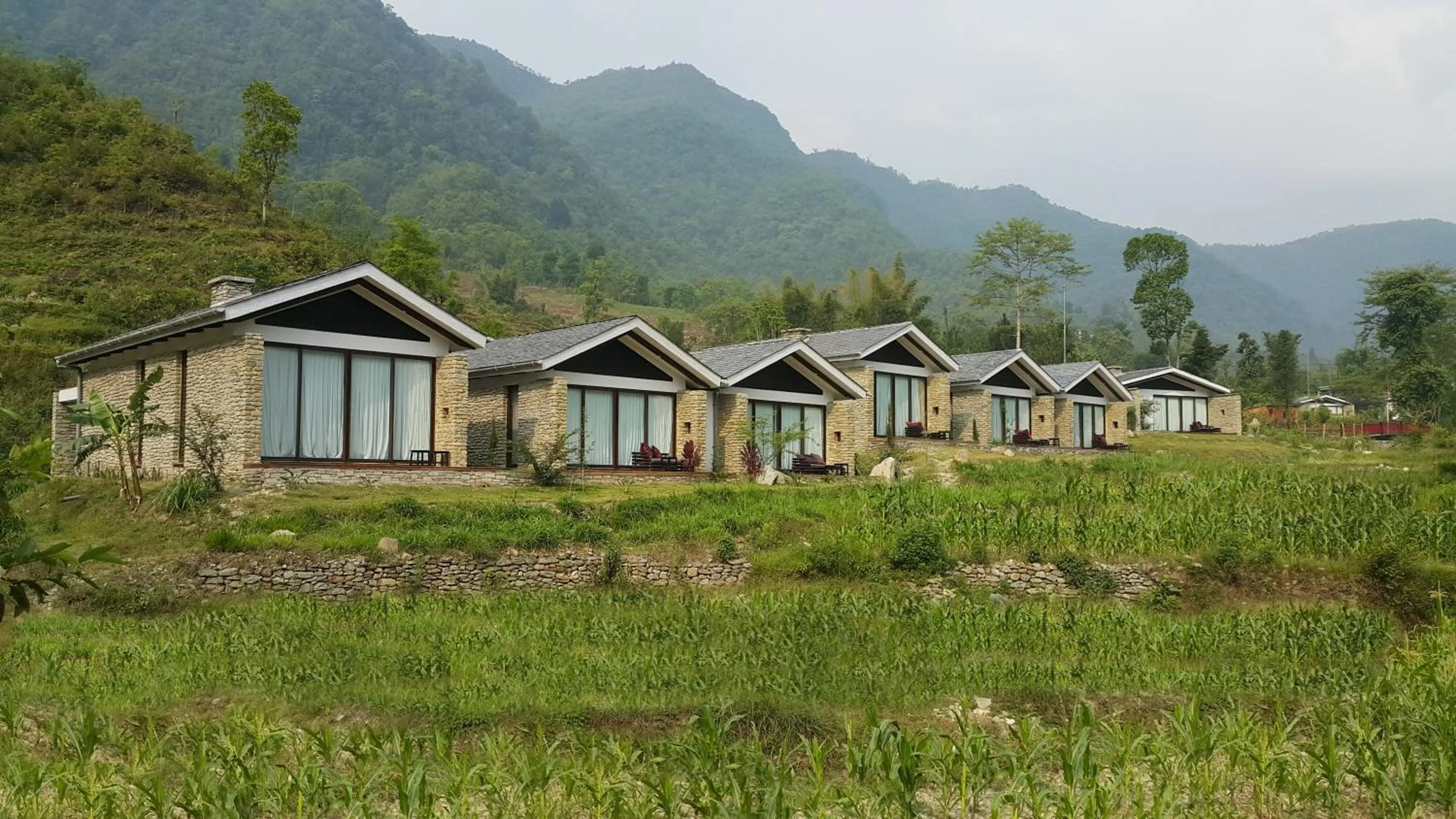 Area and facilities in The Pavilions Himalayas The Farm