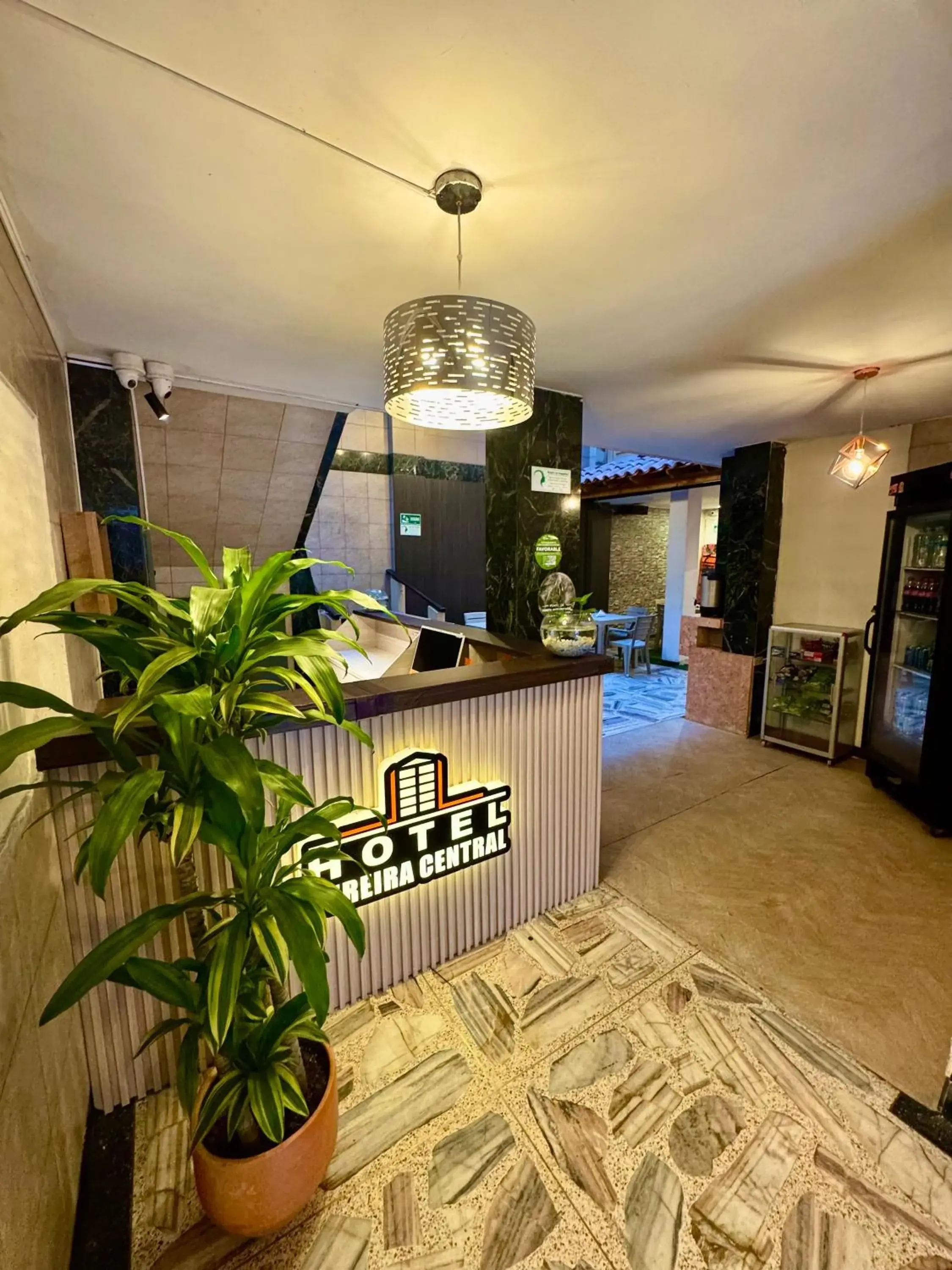 Lobby or reception in Hotel Pereira Central Lobby or reception in Hotel Pereira Central