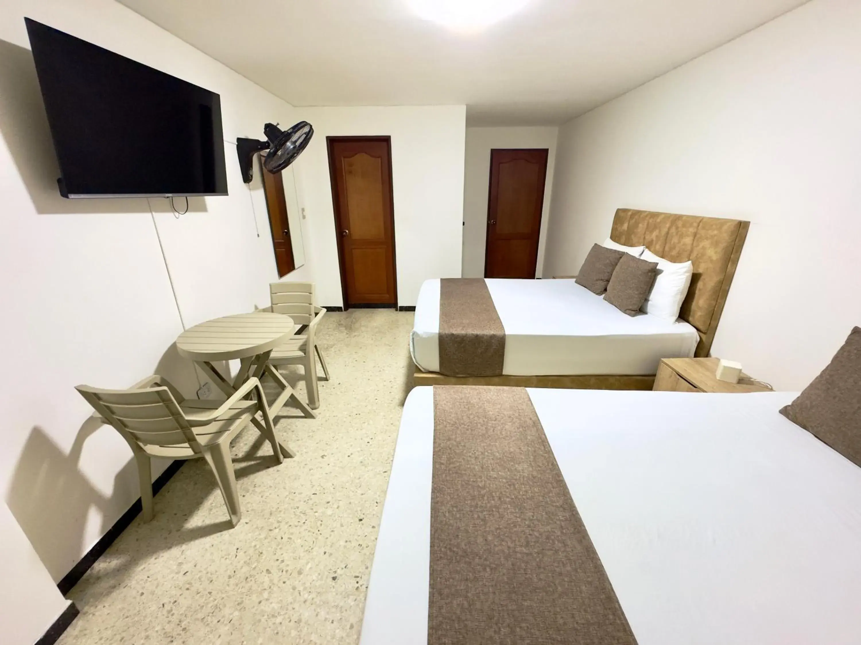 Bed in Hotel Pereira Central Bed in Hotel Pereira Central