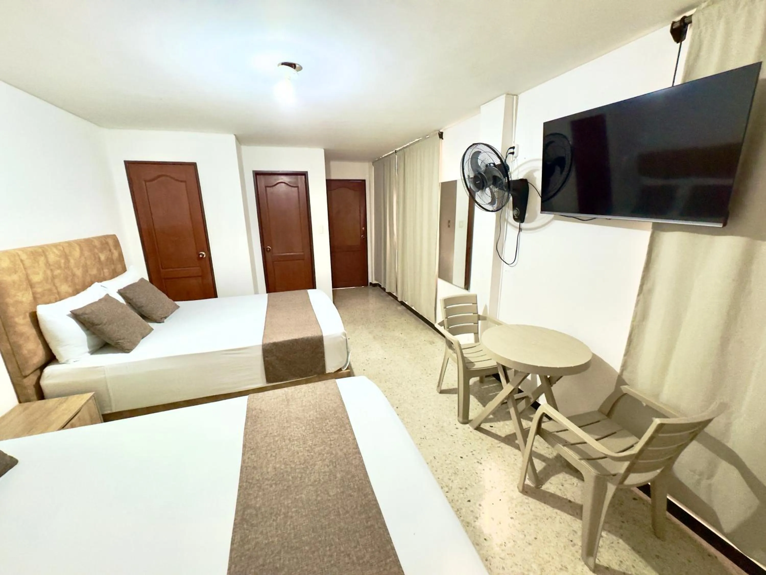 Bed in Hotel Pereira Central