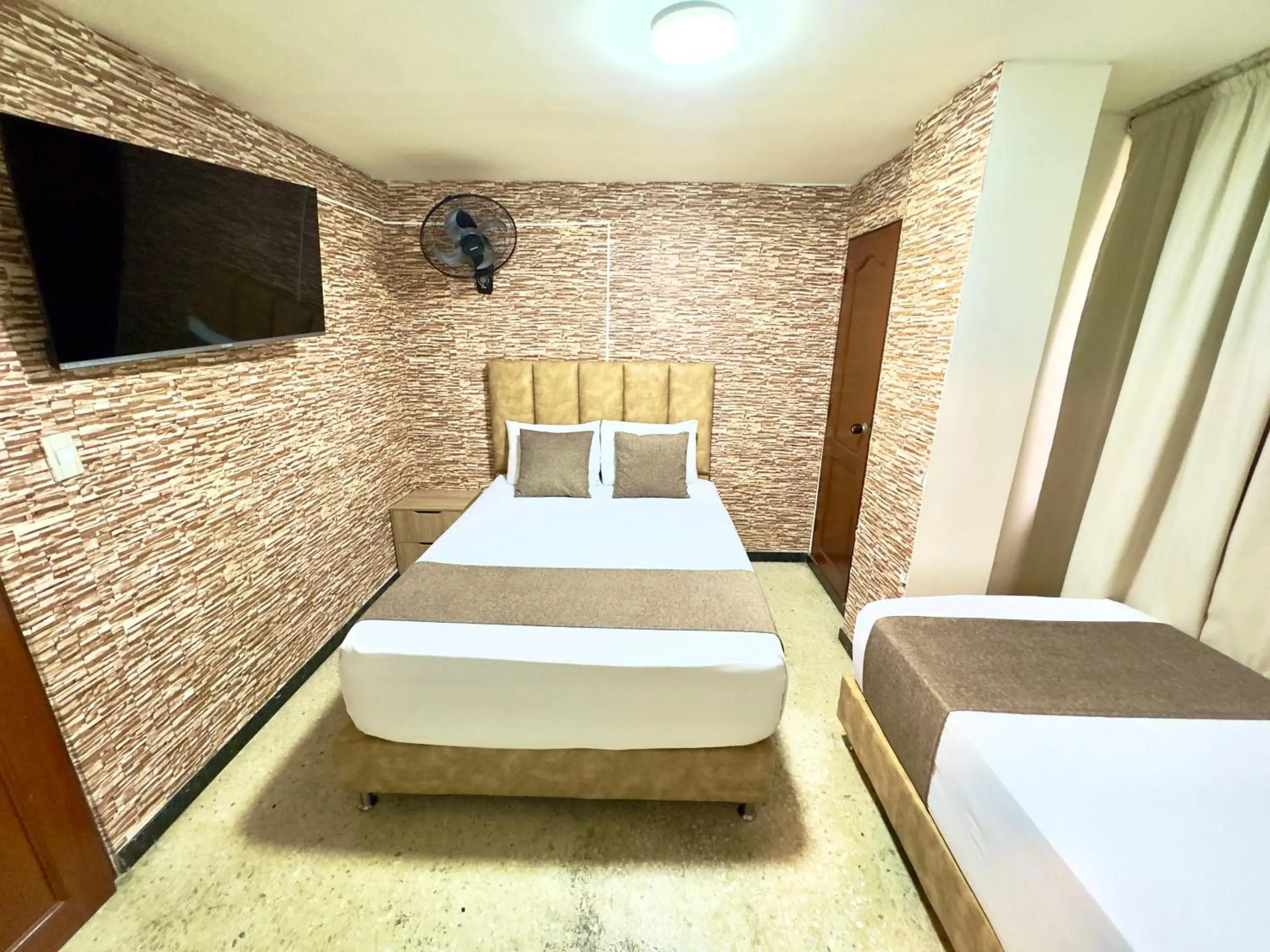 Bed in Hotel Pereira Central Bed in Hotel Pereira Central