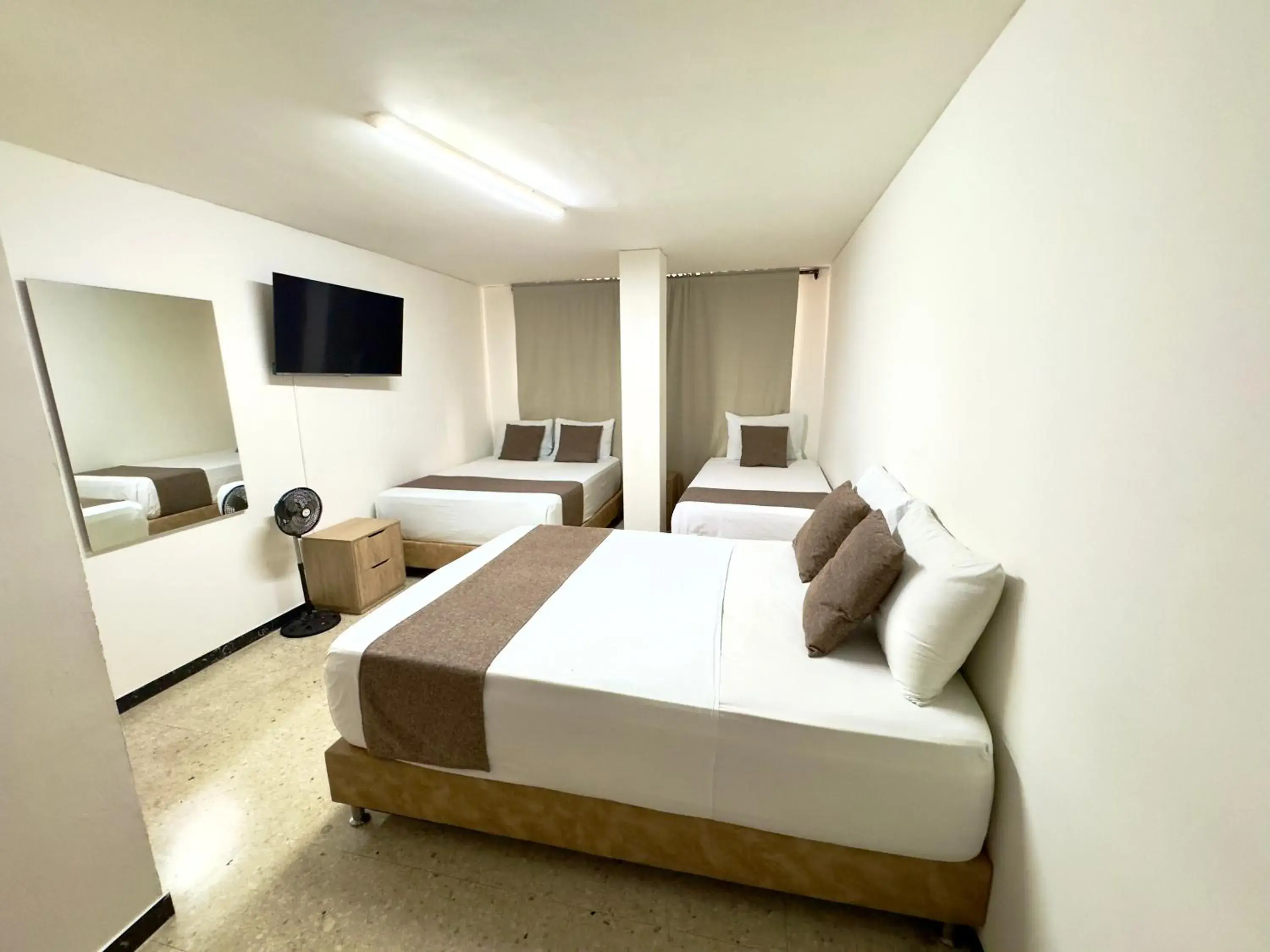 Bed in Hotel Pereira Central Bed in Hotel Pereira Central