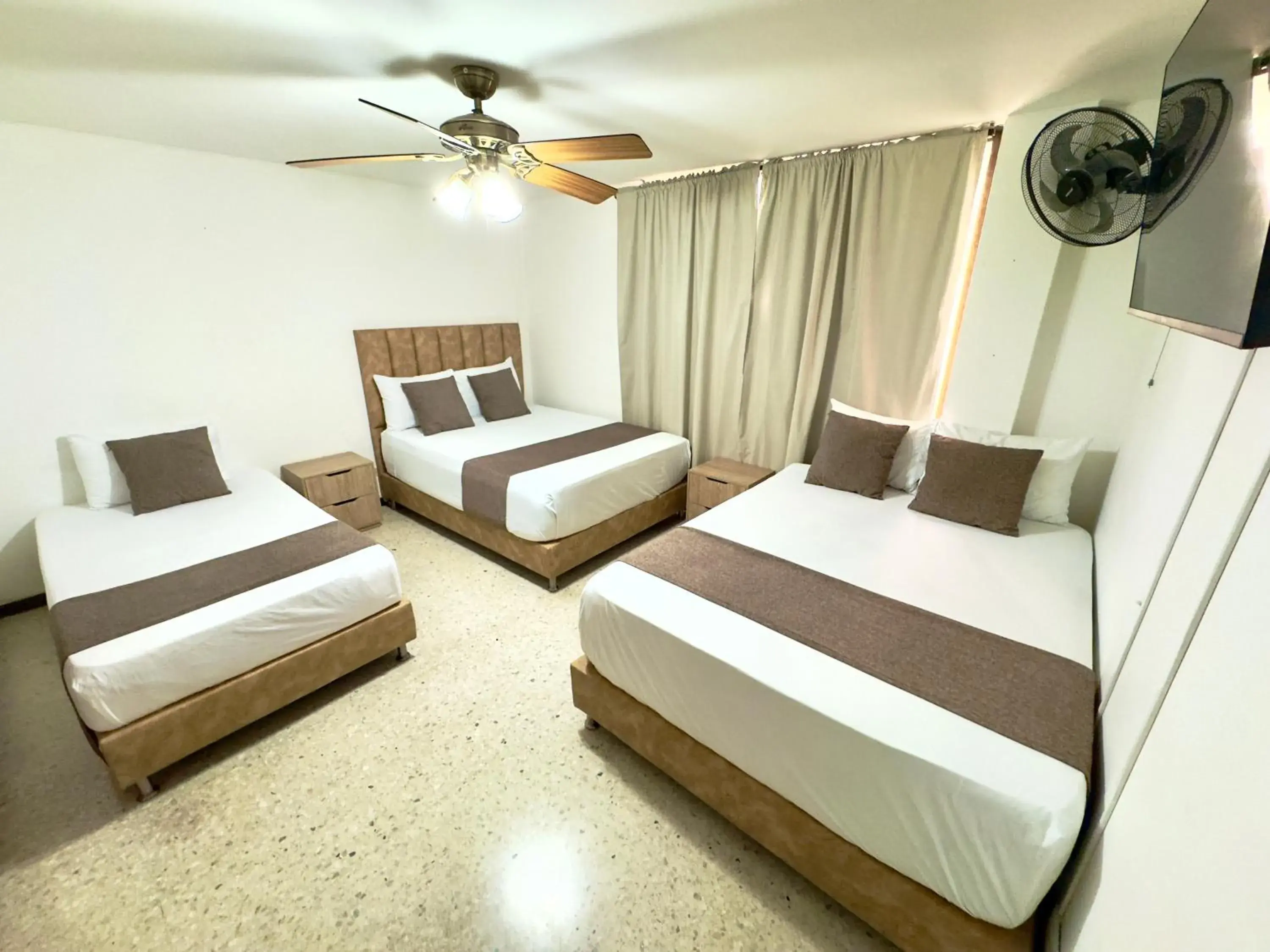 Bed in Hotel Pereira Central Bed in Hotel Pereira Central