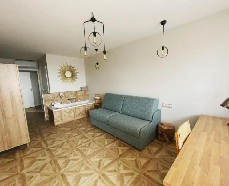 Seating area in Hôtel La Grande Conque