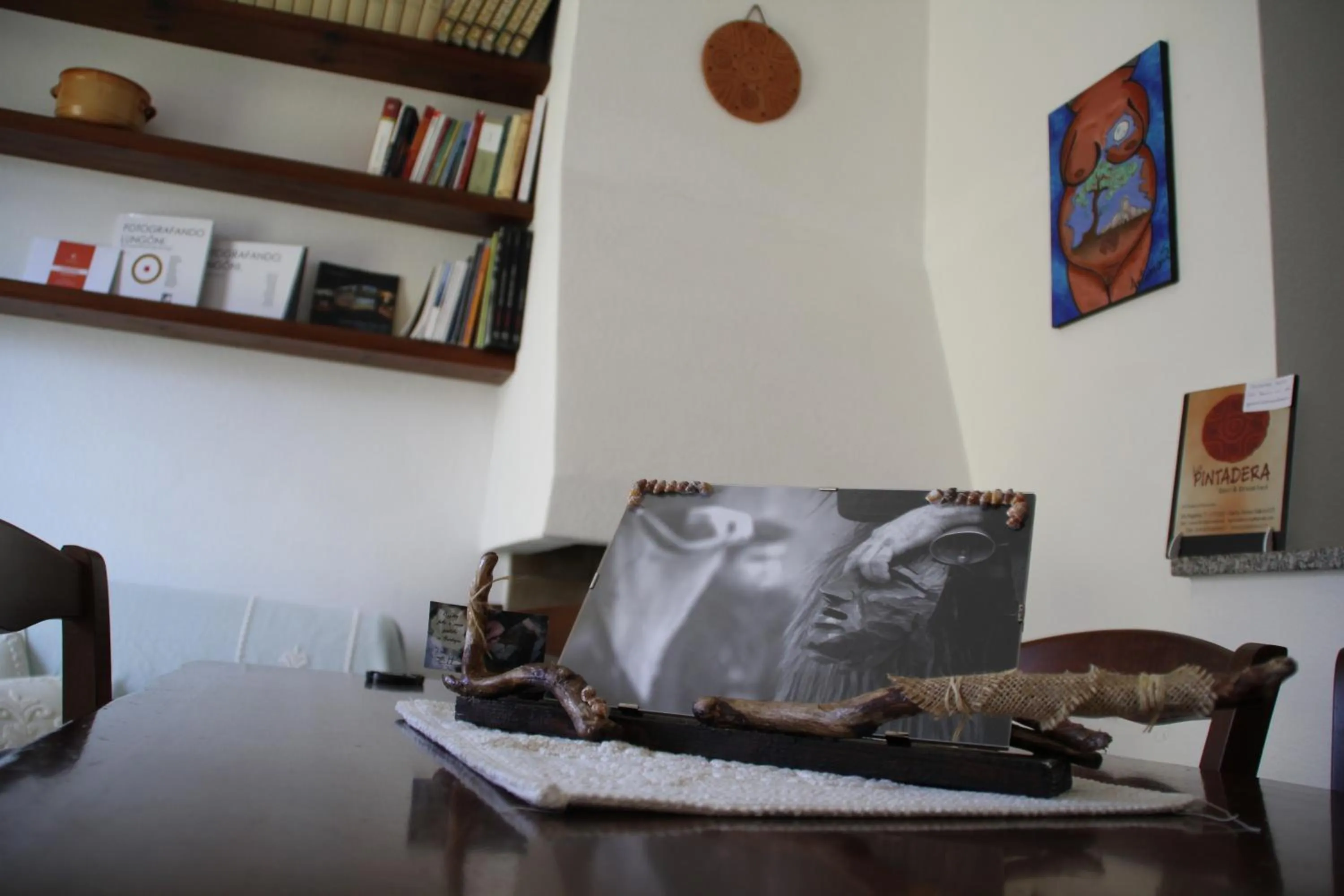 Communal lounge/ TV room in B&B La Pintadera