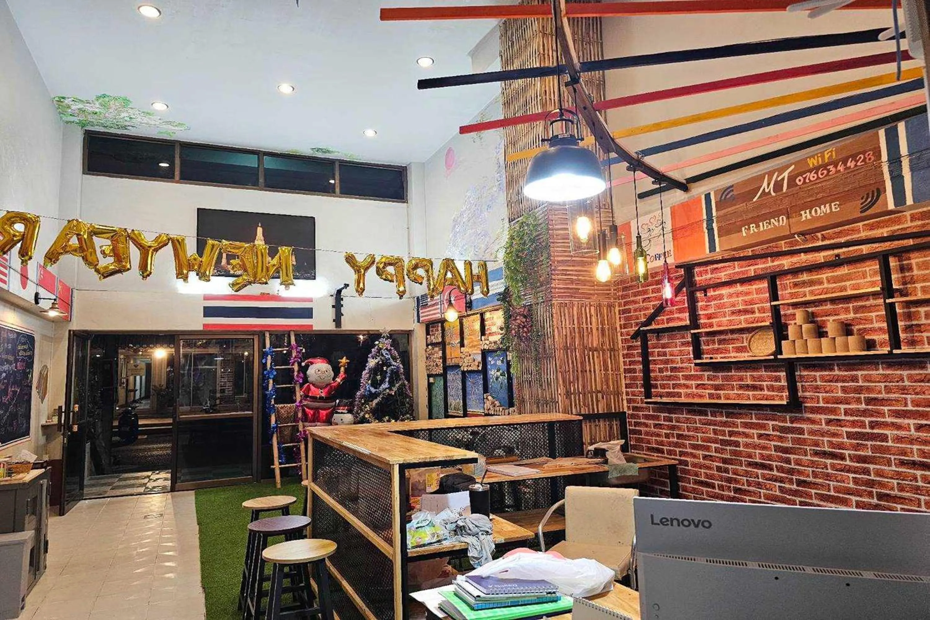 Lobby or reception in MT Friend Home & Hostel