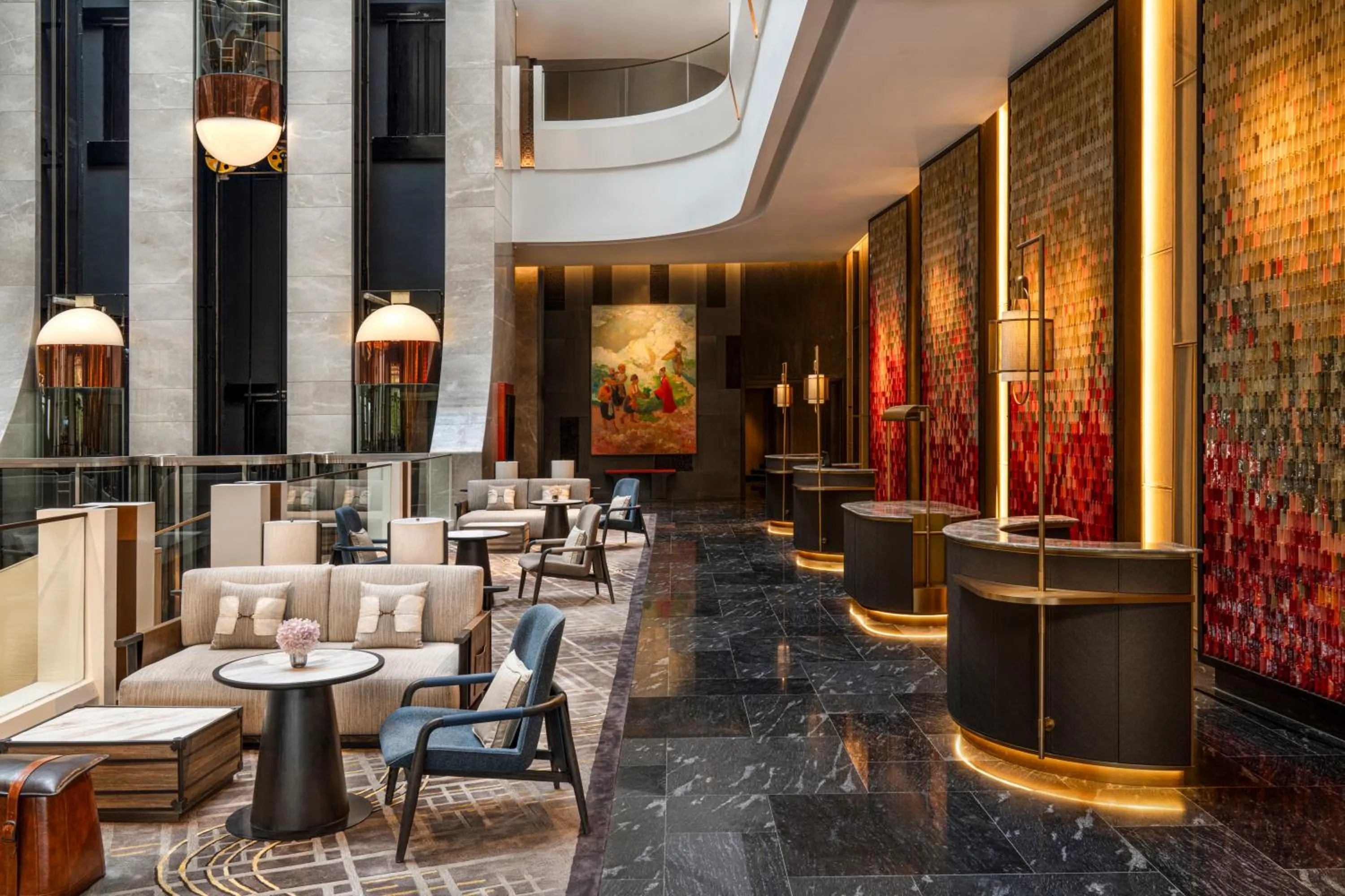 Lobby or reception in Dusit Le Palais Tu Hoa Hanoi