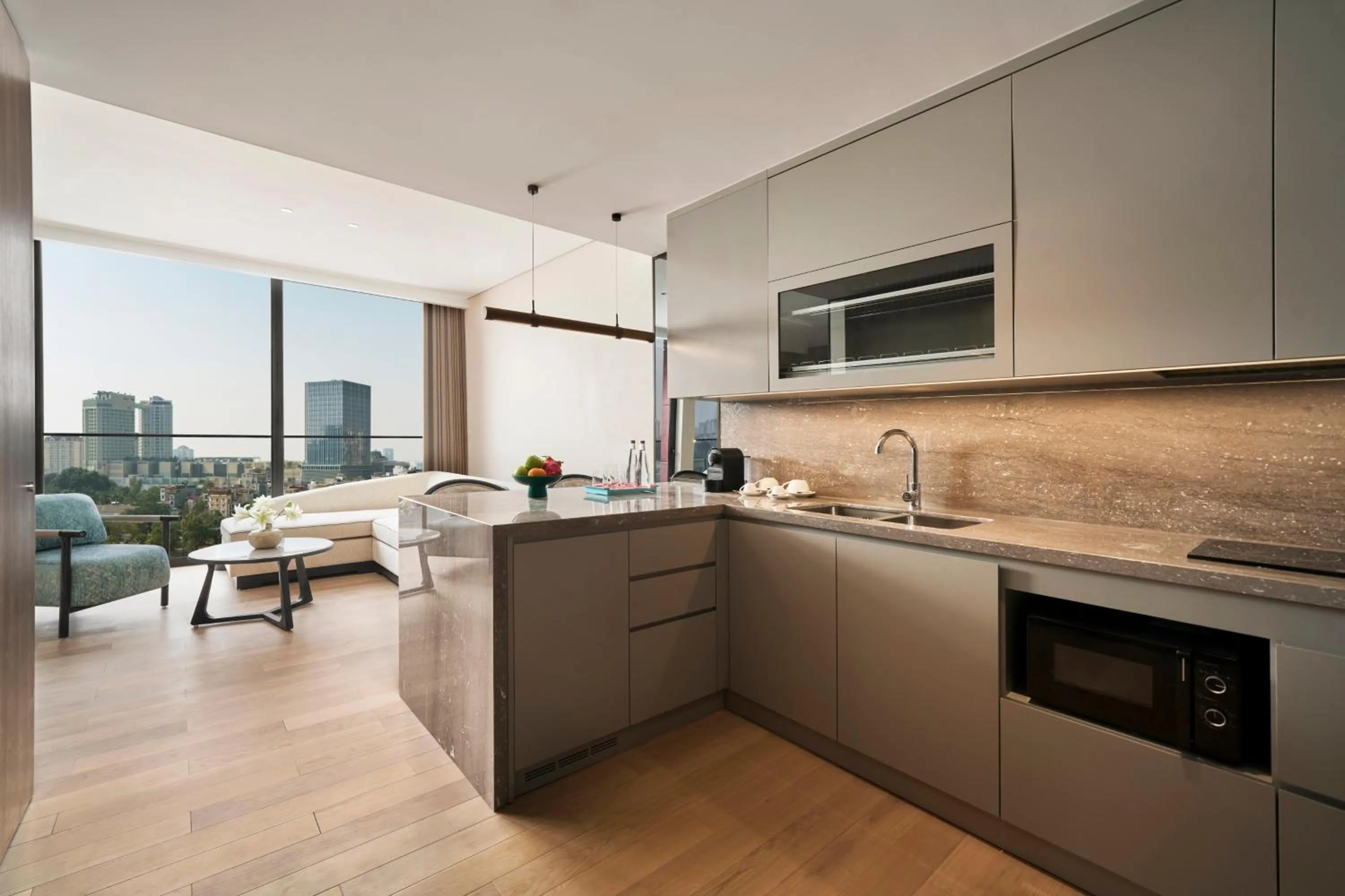 Kitchen or kitchenette in Dusit Le Palais Tu Hoa Hanoi