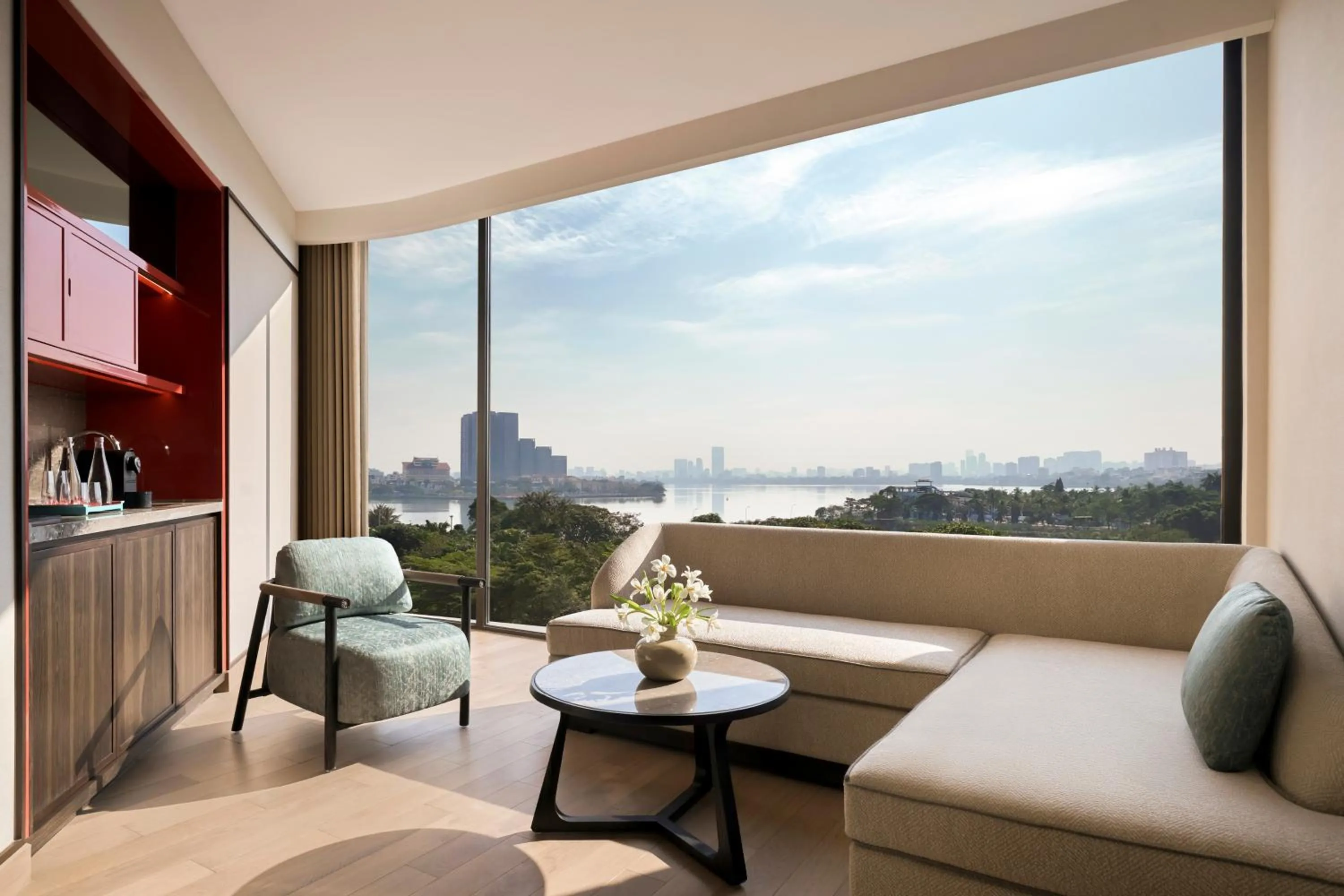 Kitchen or kitchenette in Dusit Le Palais Tu Hoa Hanoi