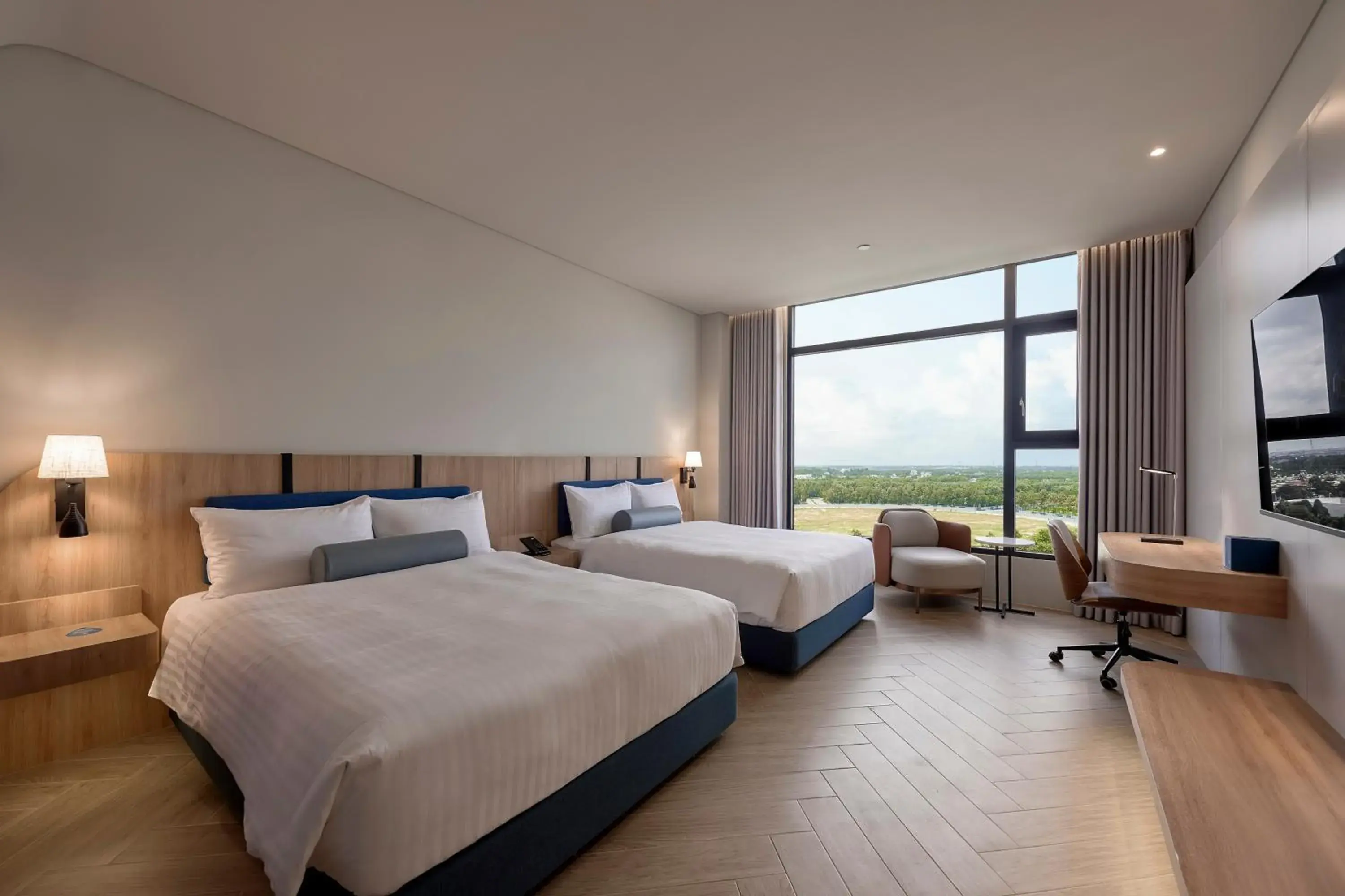 Deluxe Twin Room in TC Hotel Binh Duong New City Deluxe Twin Room in TC Hotel Binh Duong New City