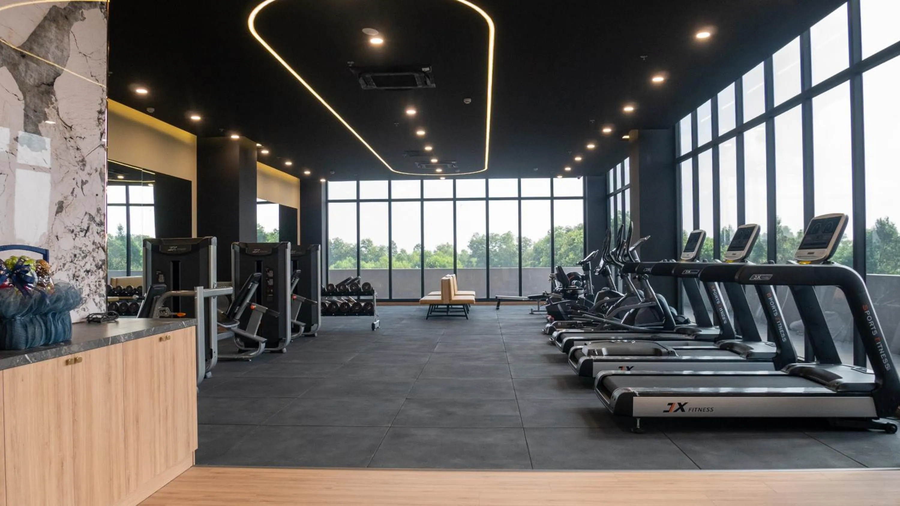 Fitness centre/facilities in TC Hotel Binh Duong New City