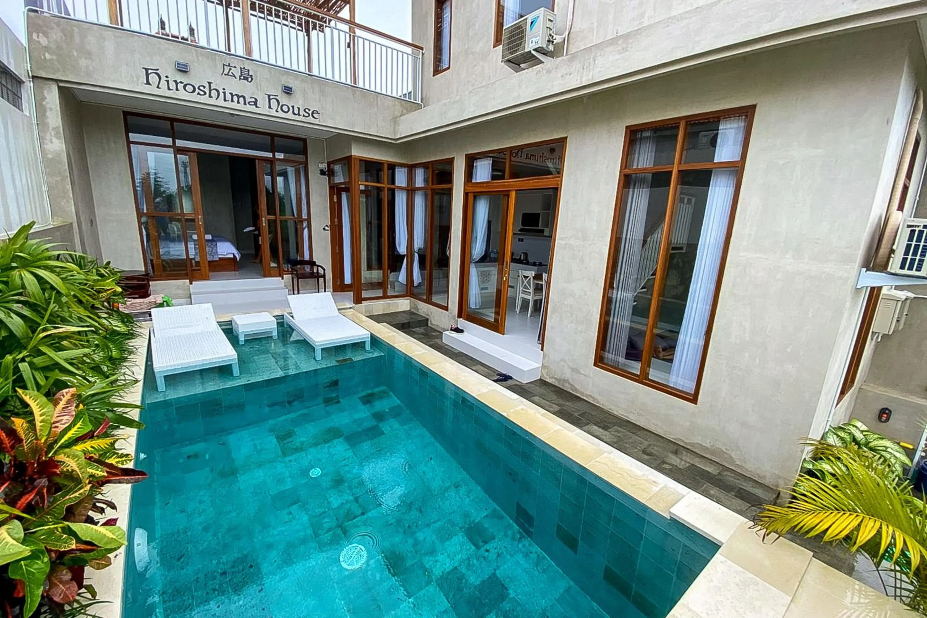 Swimming pool in Hirosima House Bali by The Lavana