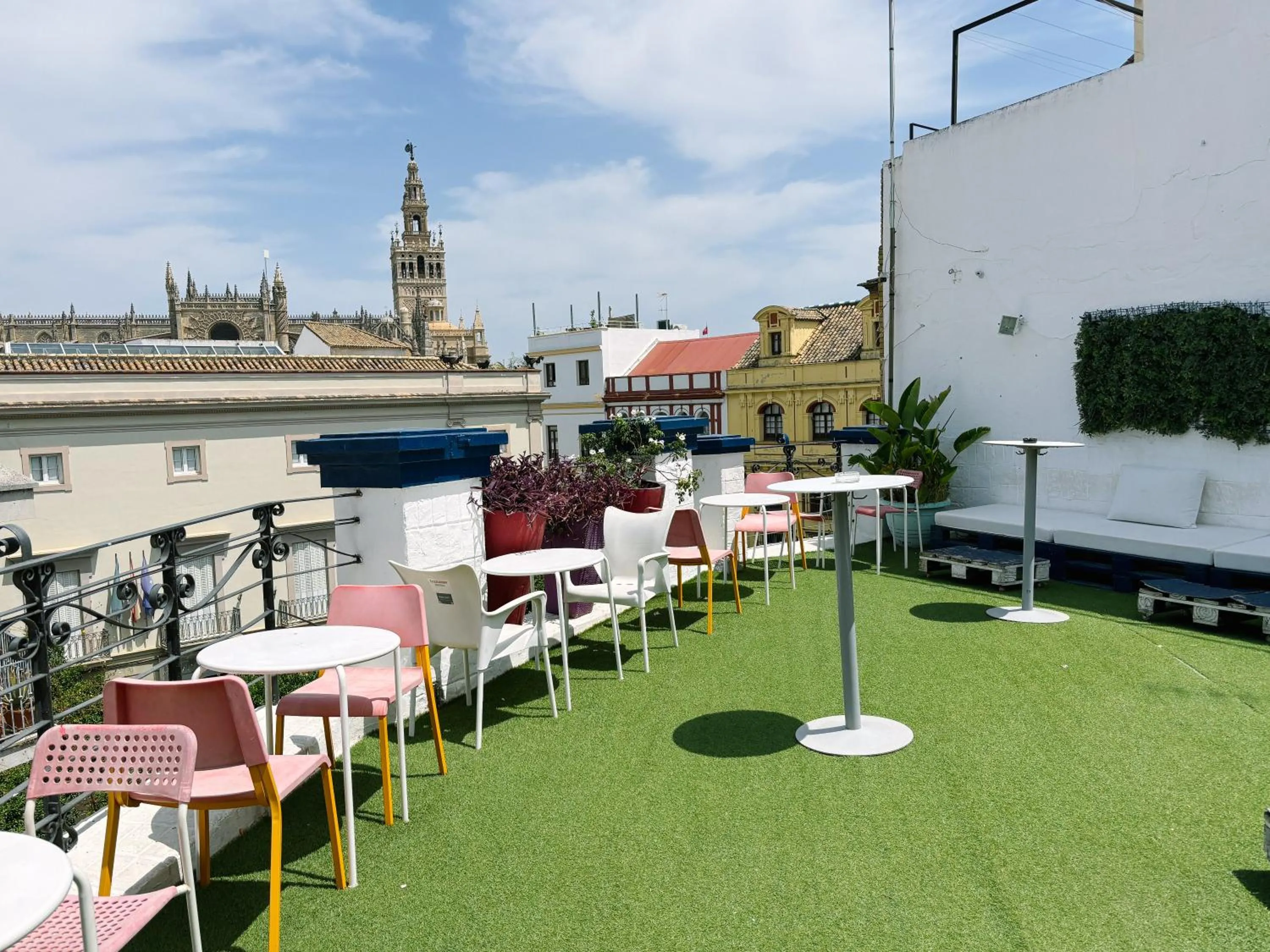 Balcony/Terrace in Rio Hostel