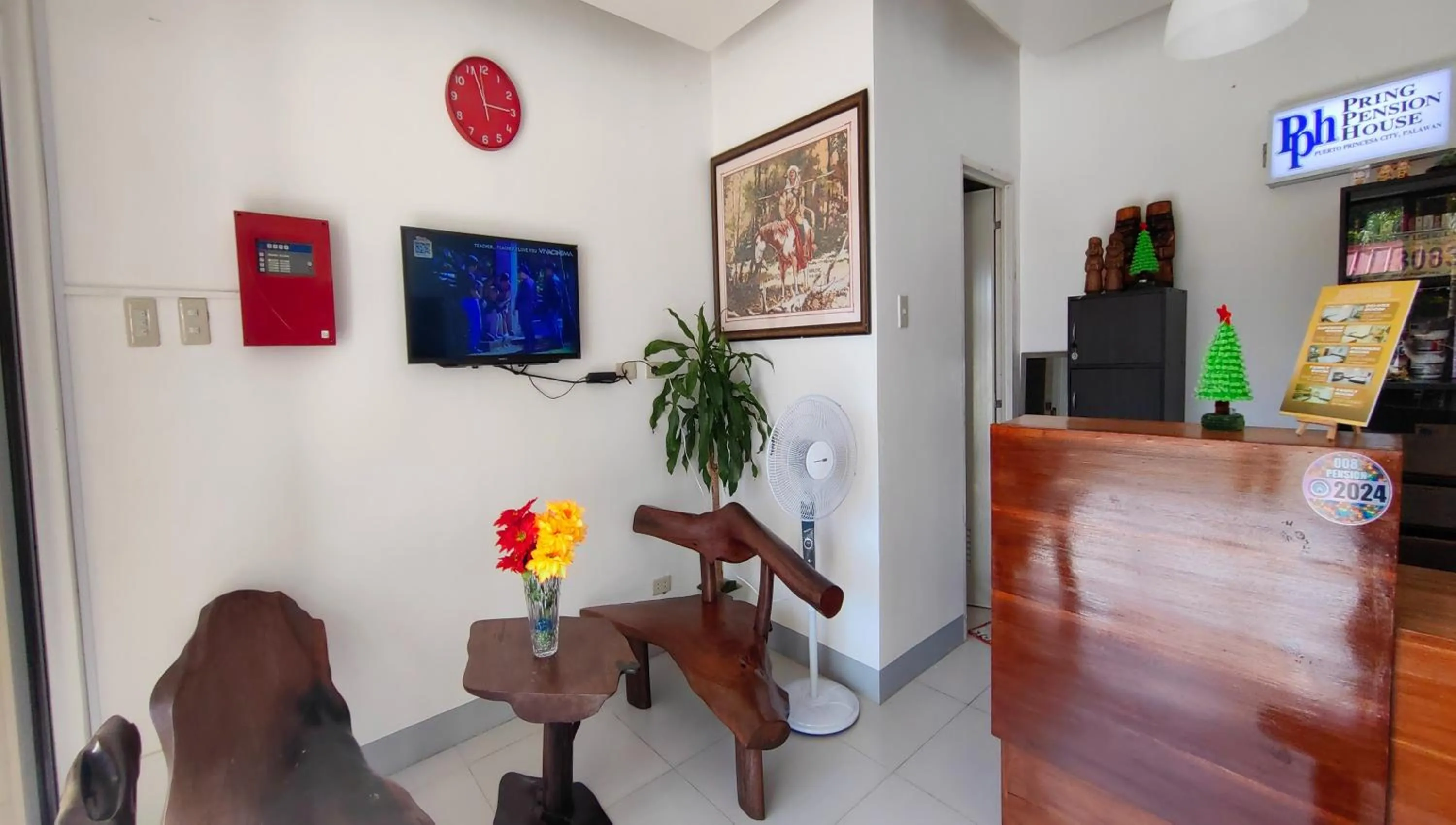 Lobby or reception in Pring Pension House Puerto Princesa