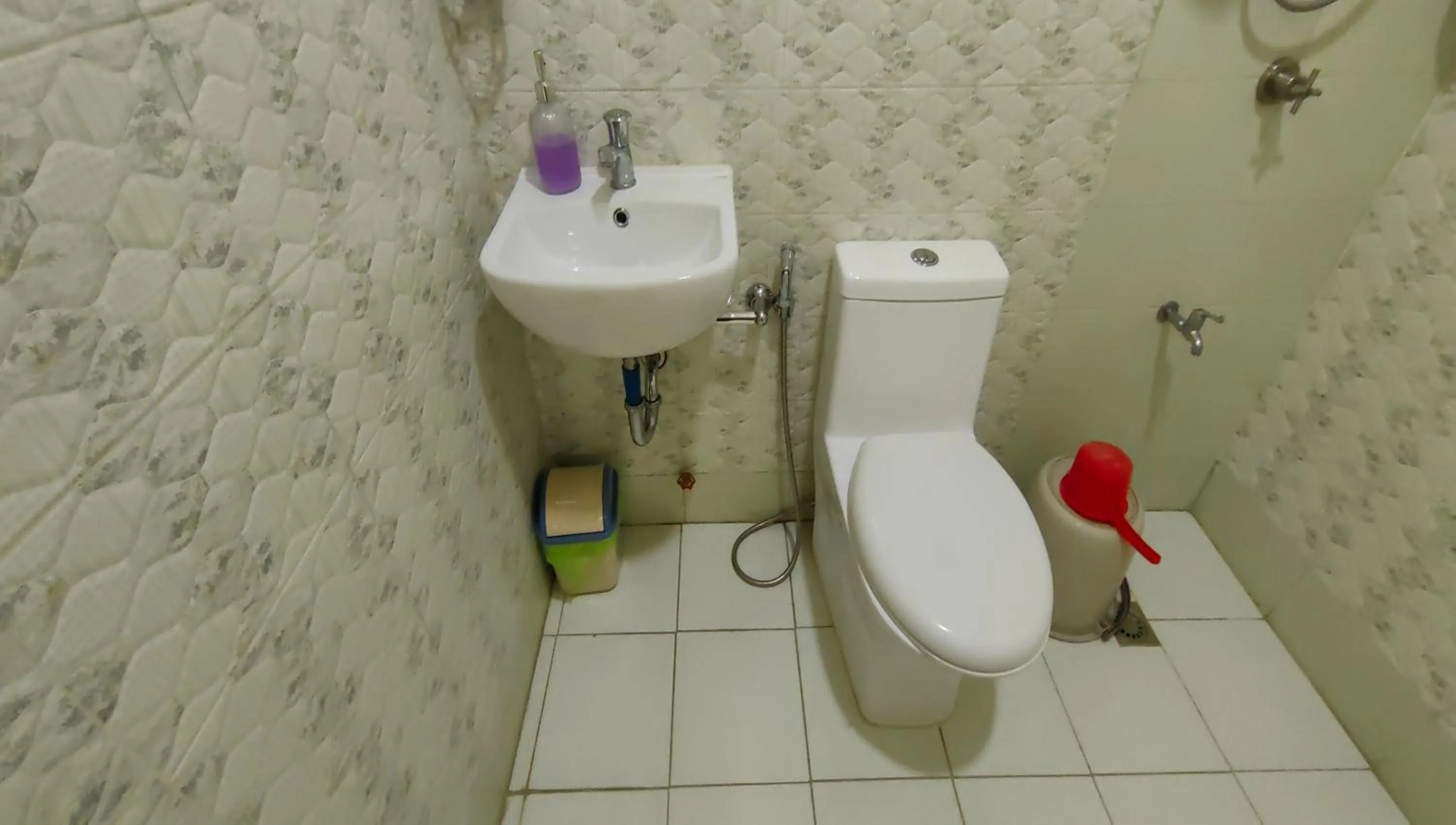 Shower in Pring Pension House Puerto Princesa