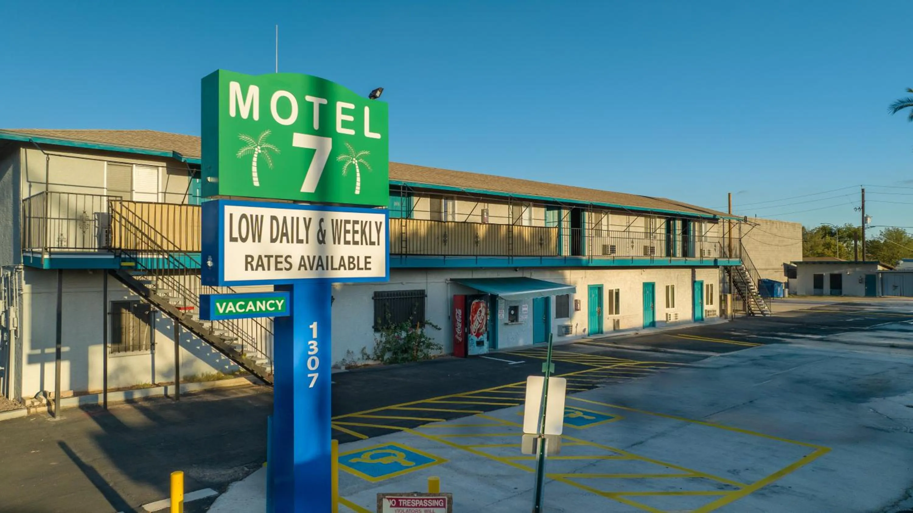 Property building in Motel 7 By OYO Near Phoenix Airport