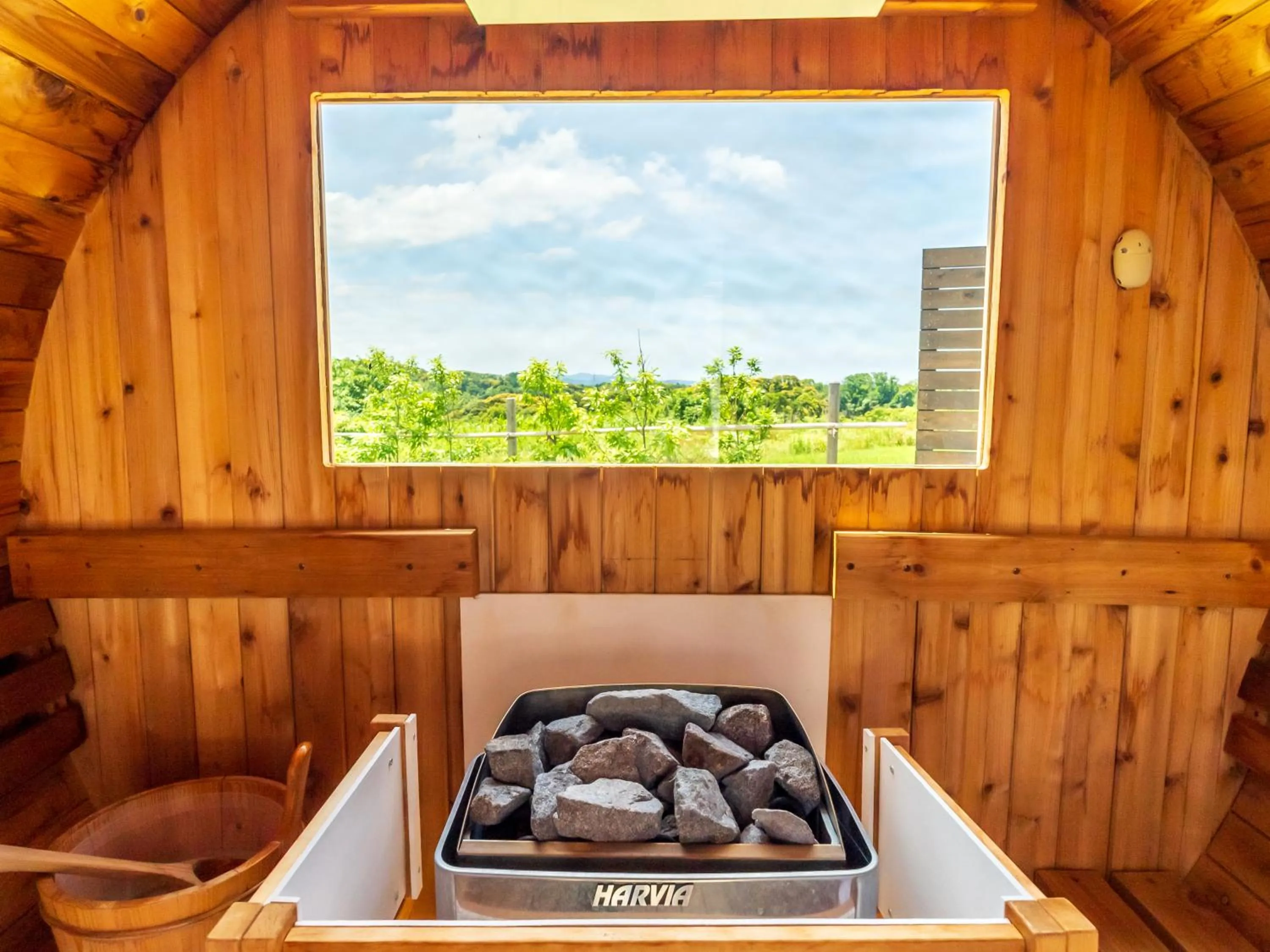 Sauna in GLAMPROOK Futtsu BRISTOL HILL