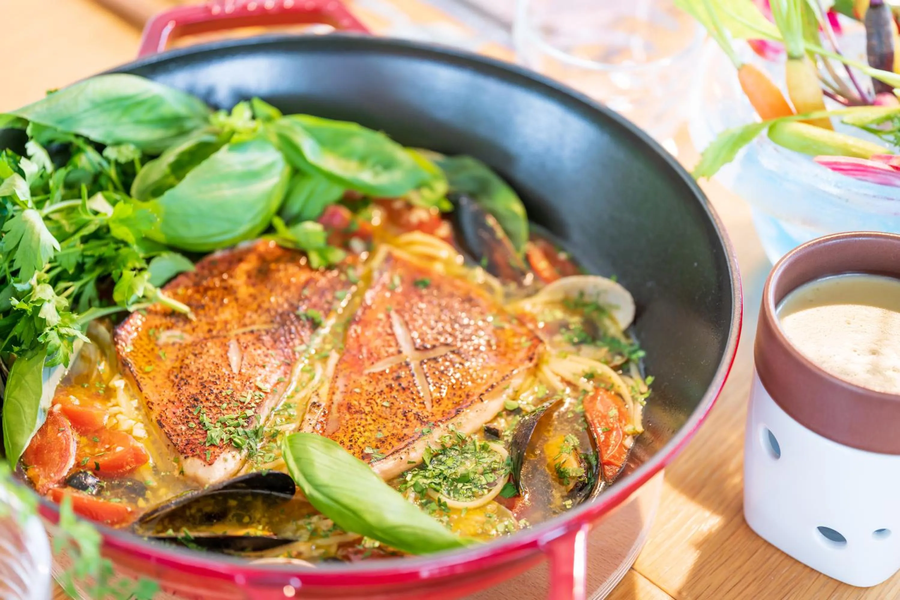 Dinner in GLAMPROOK Futtsu BRISTOL HILL