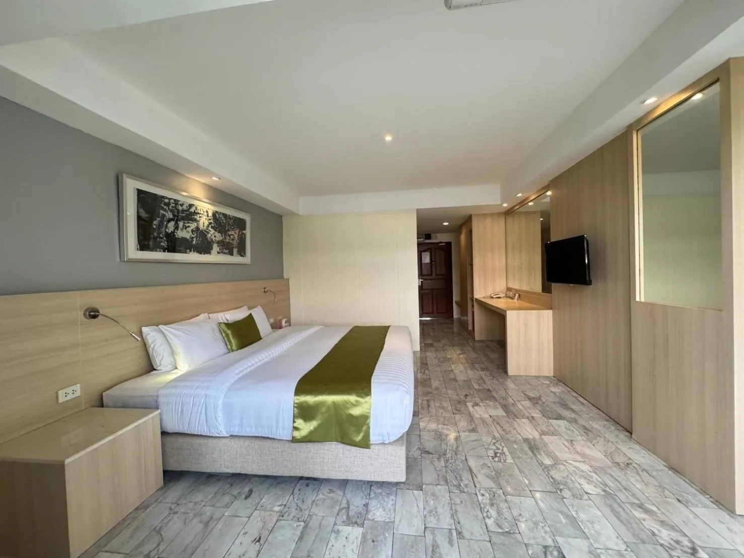 Photo of the whole room, Bed in iCheck inn Thapra