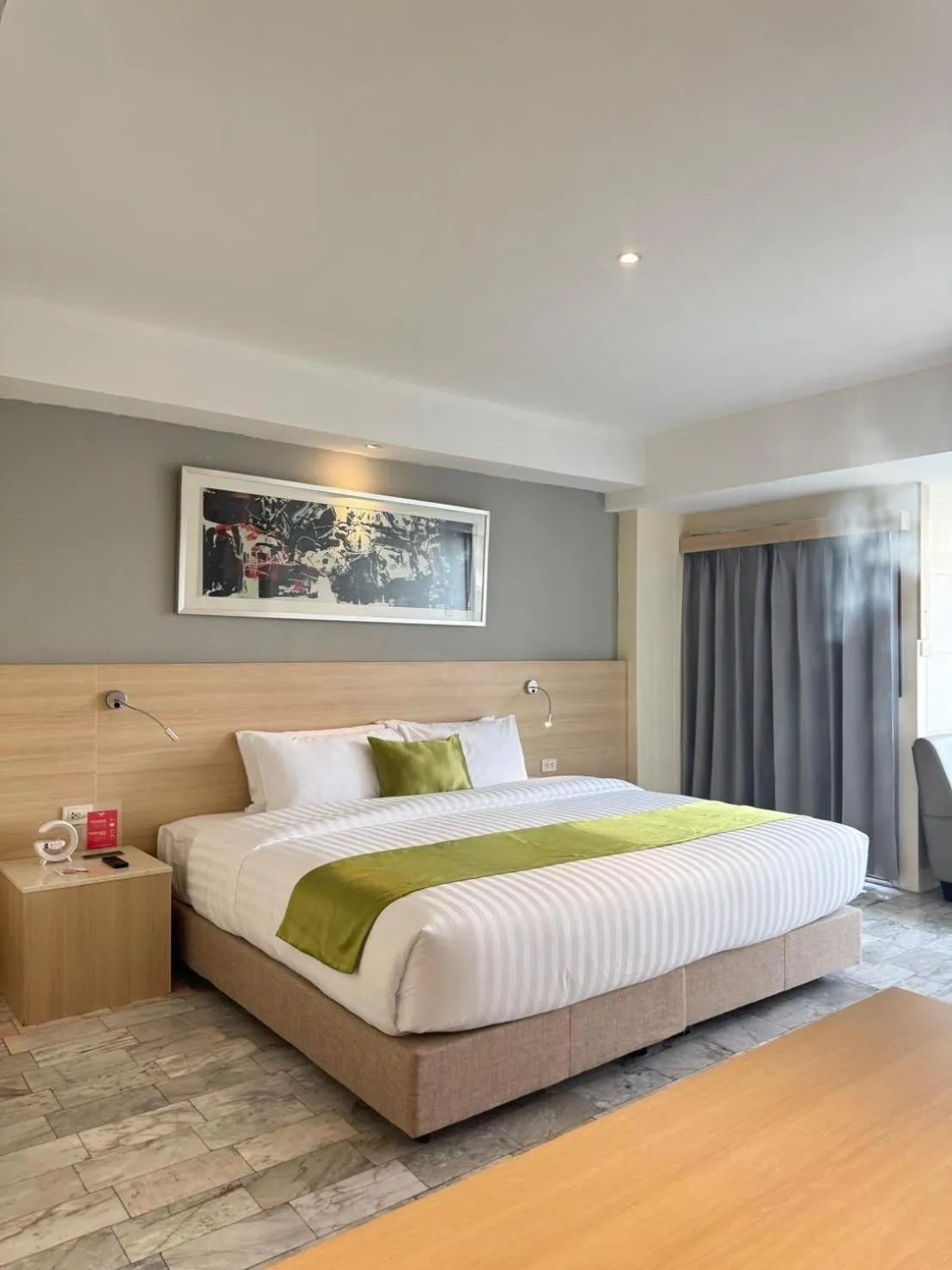 Bed in iCheck inn Thapra