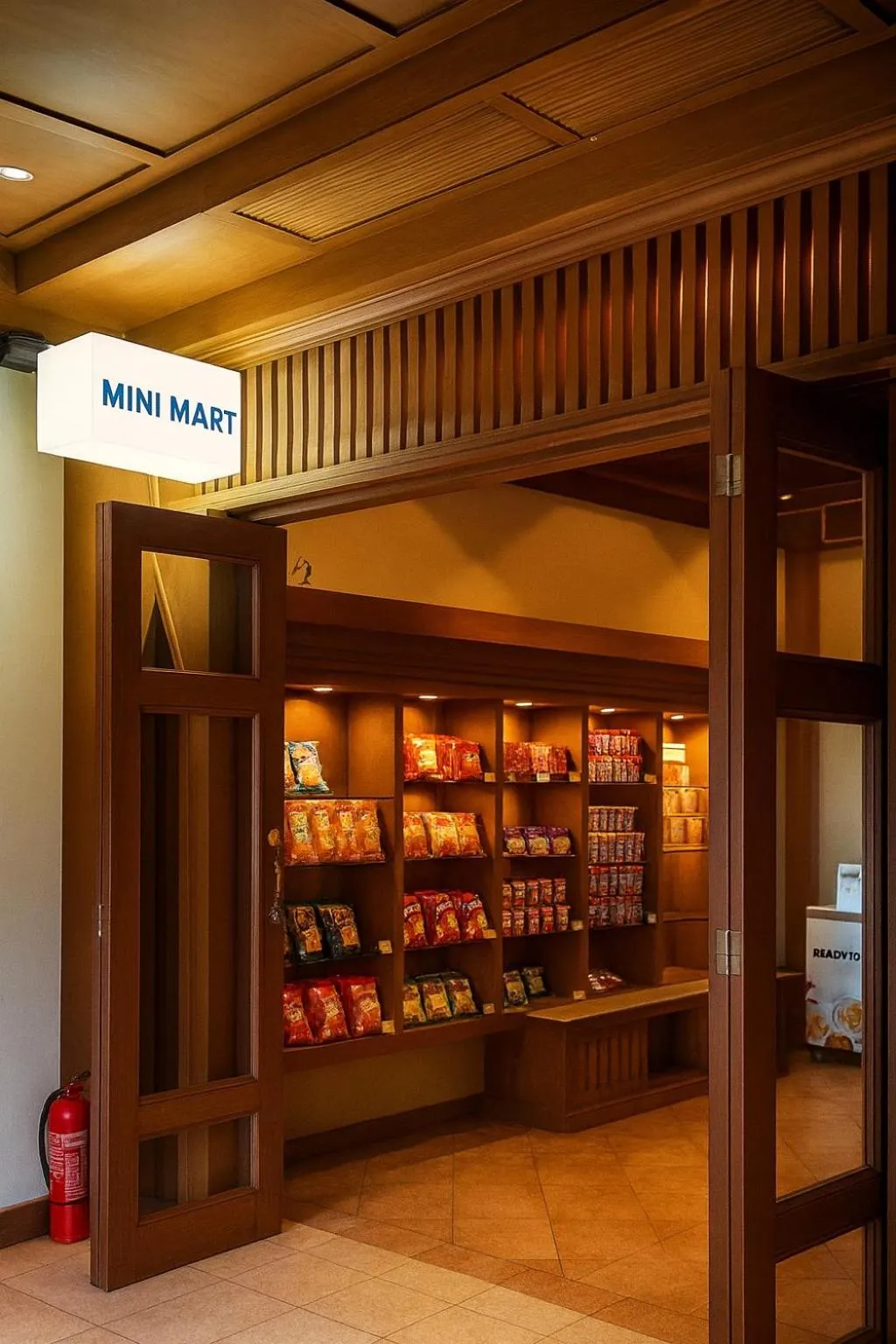 Shopping Area in iCheck inn Thapra