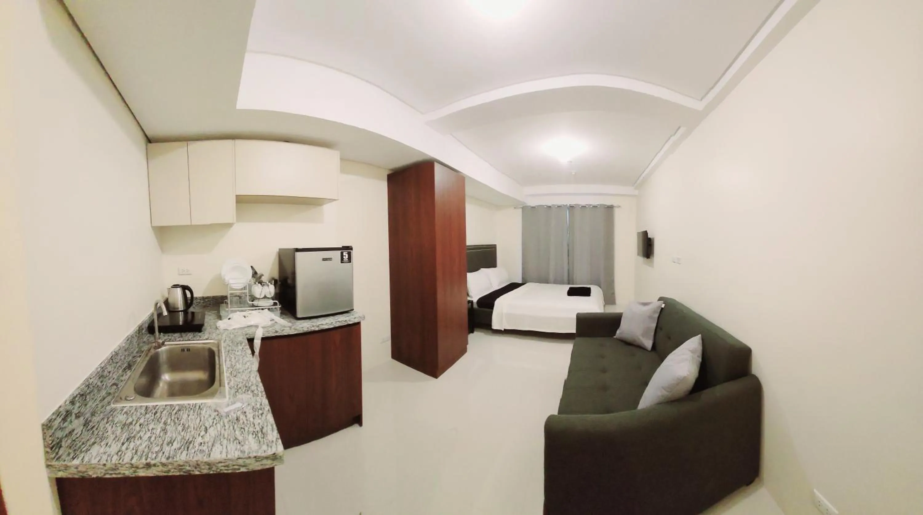 Bed in Selendra-Baguio City Suites