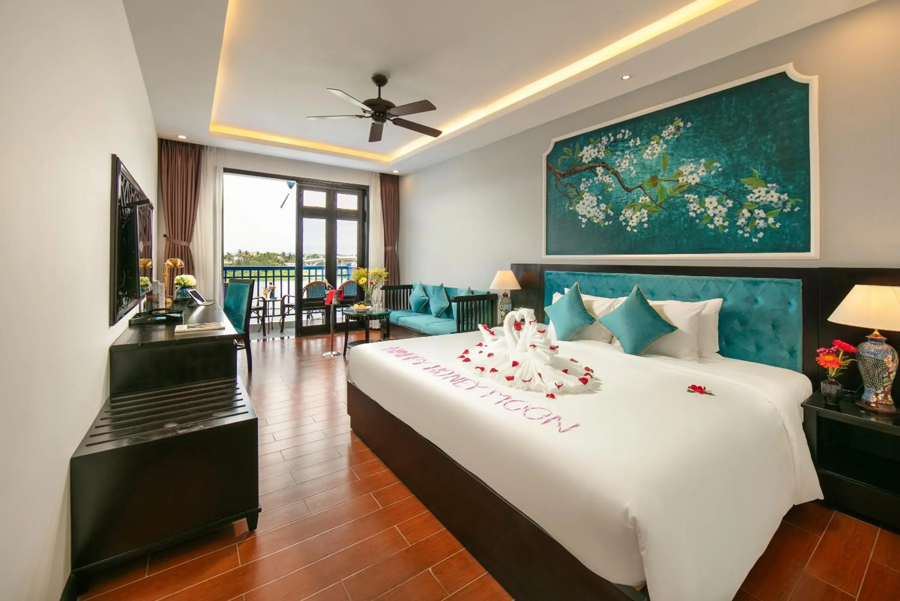 Bedroom, Bed in Silk River Hoi An Hotel & Spa Bedroom, Bed in Silk River Hoi An Hotel & Spa