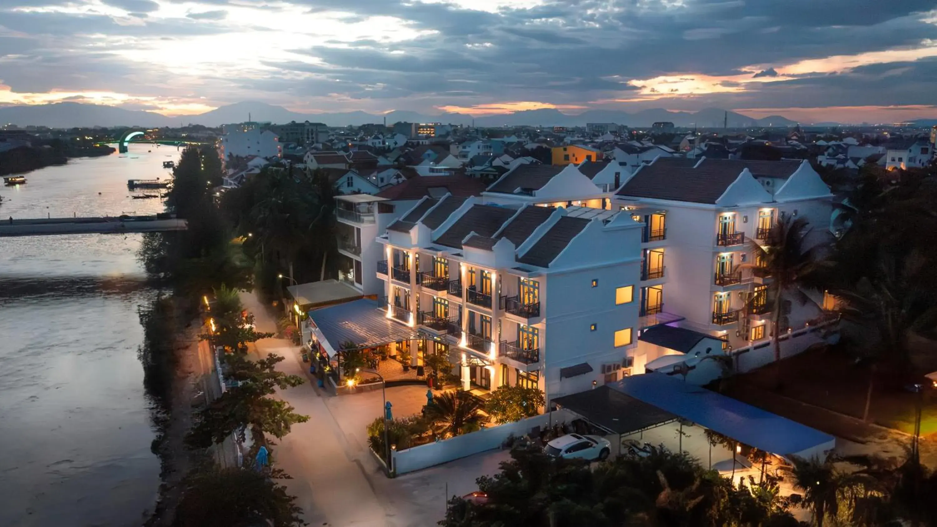 River view in Silk River Hoi An Hotel & Spa River view in Silk River Hoi An Hotel & Spa