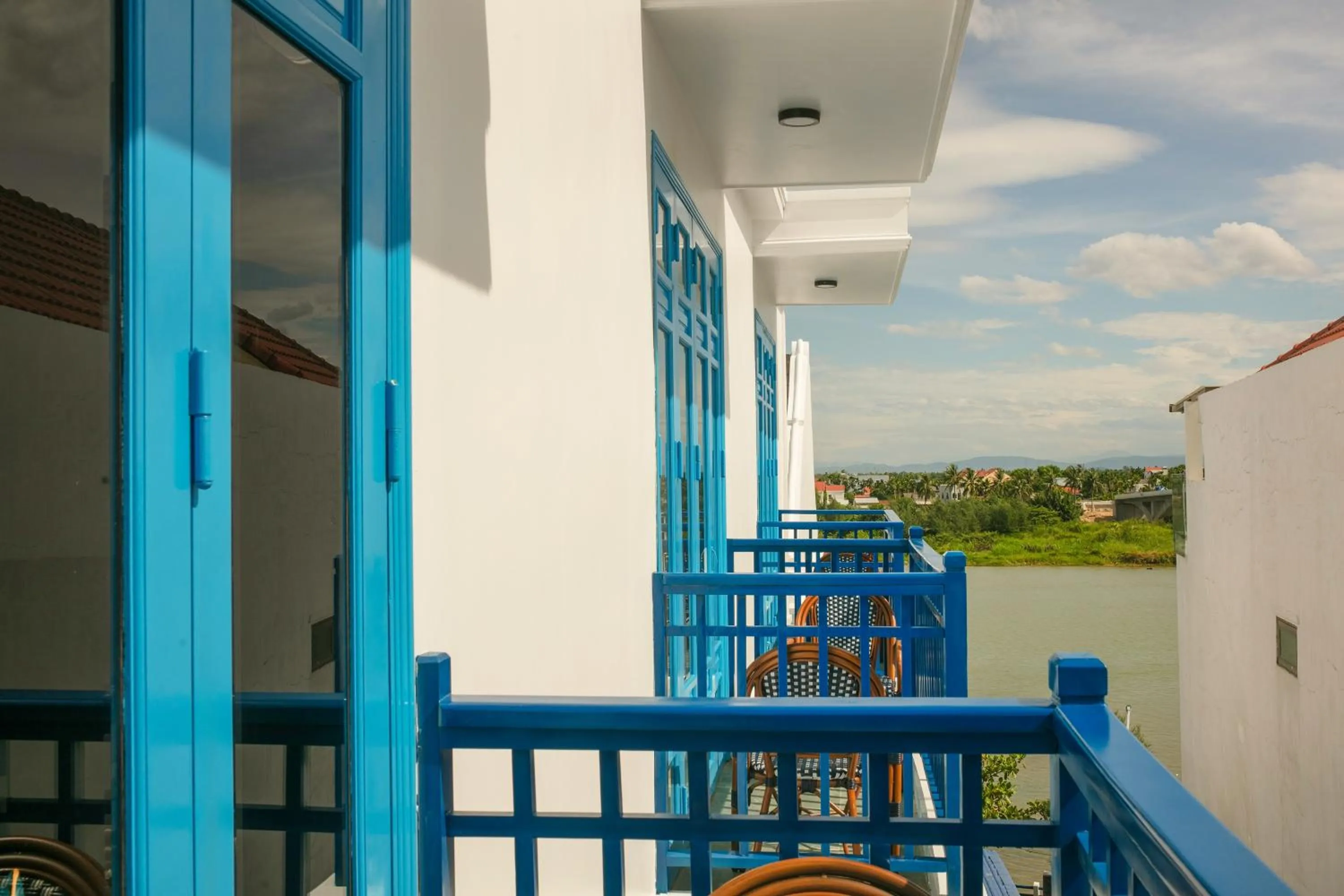 Balcony/Terrace in Silk River Hoi An Hotel & Spa