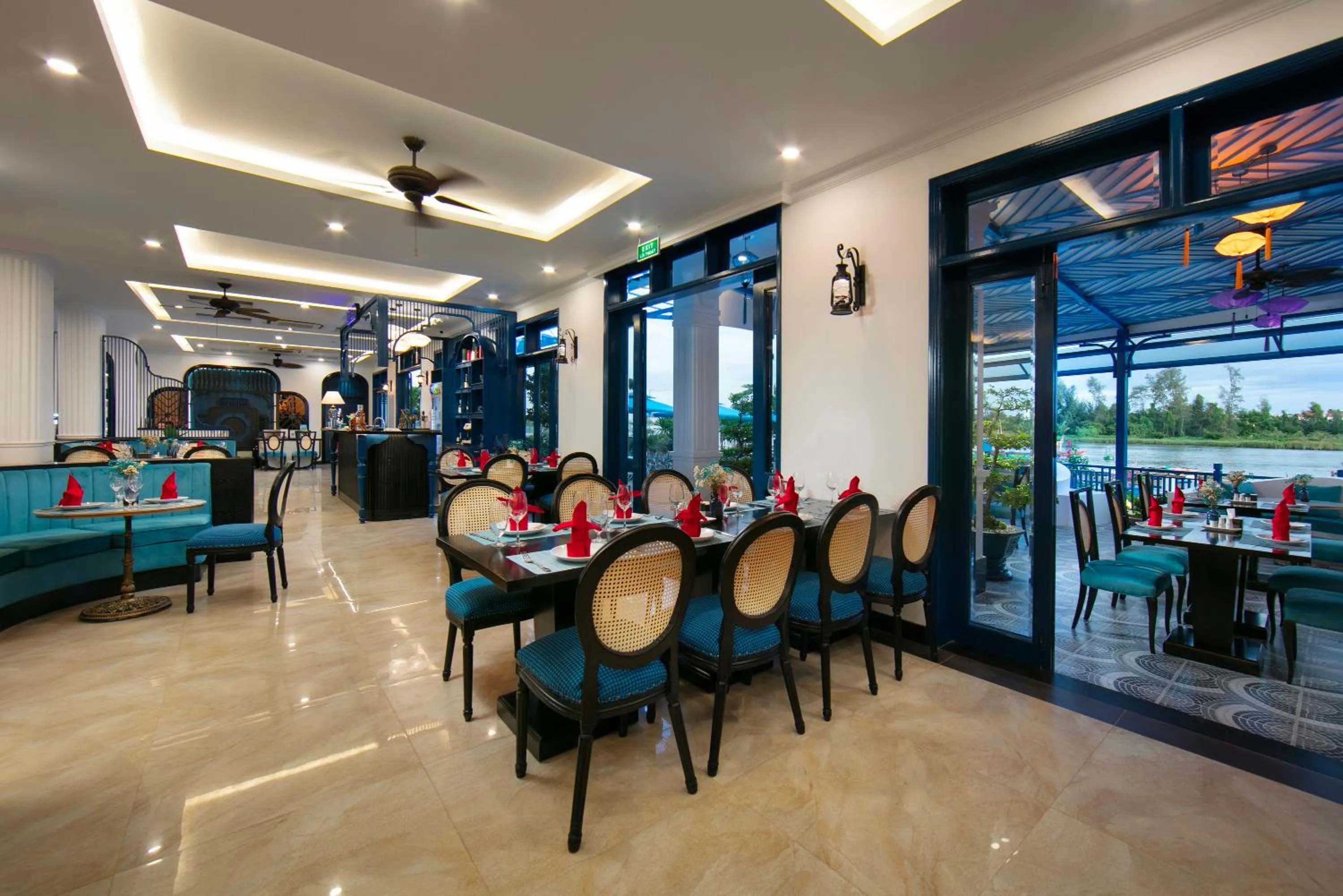 Restaurant/places to eat in Silk River Hoi An Hotel & Spa