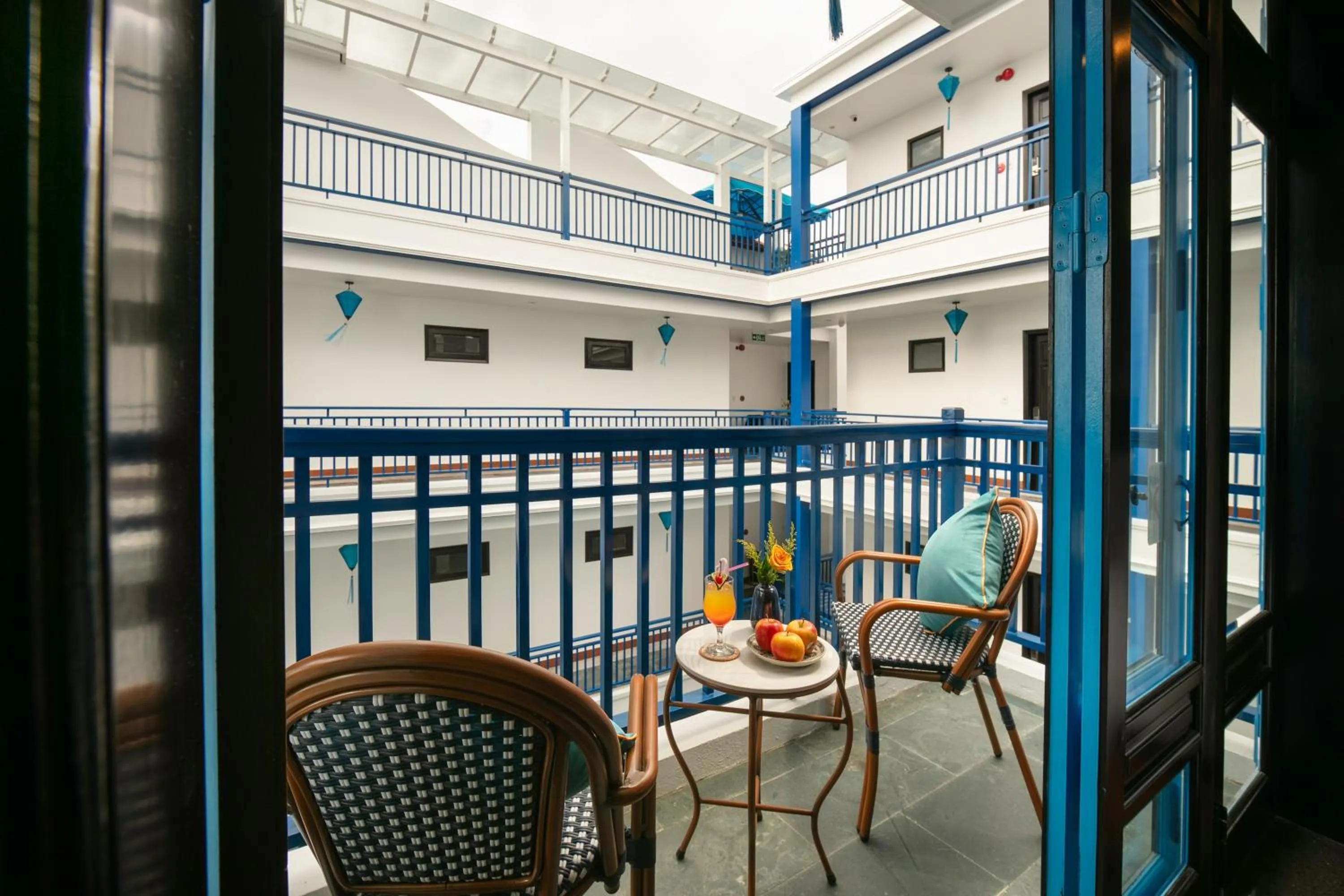 Balcony/Terrace in Silk River Hoi An Hotel & Spa