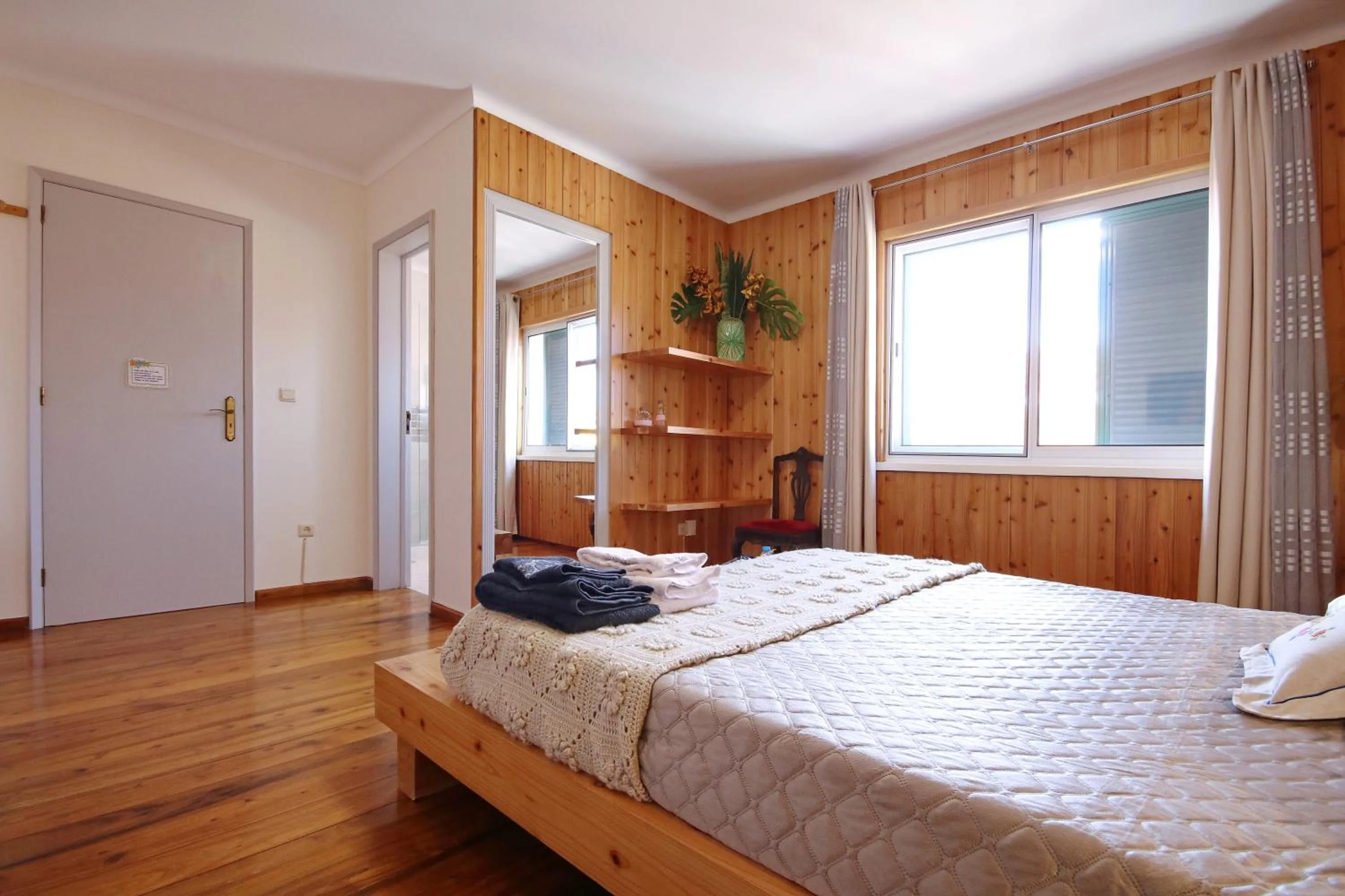 Bedroom, Bed in Casa da Flor