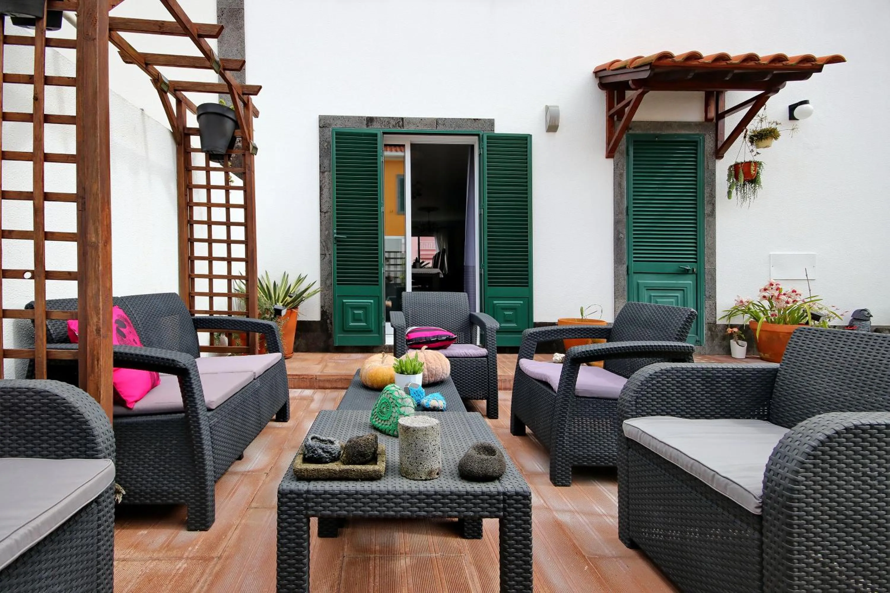 Patio in Casa da Flor