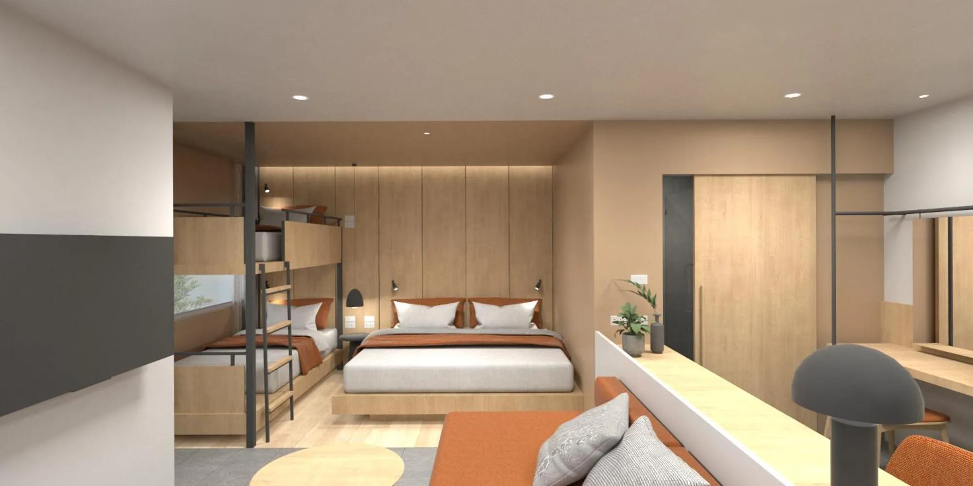 Photo of the whole room, Bed in The Publyc Hotel