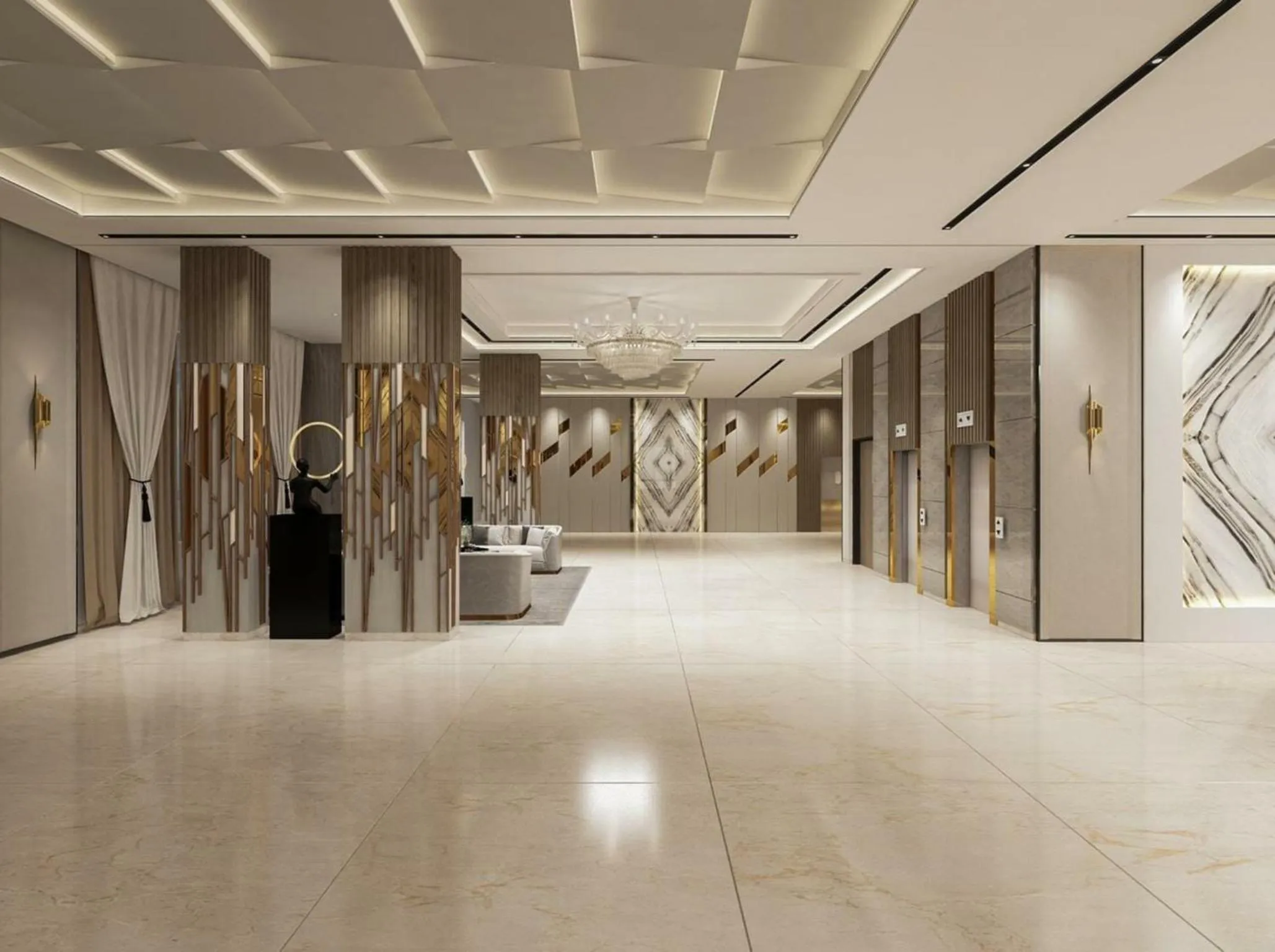 Lobby or reception in The Paradise Bliss - A Luxury Hotel & Spa in Udaipur