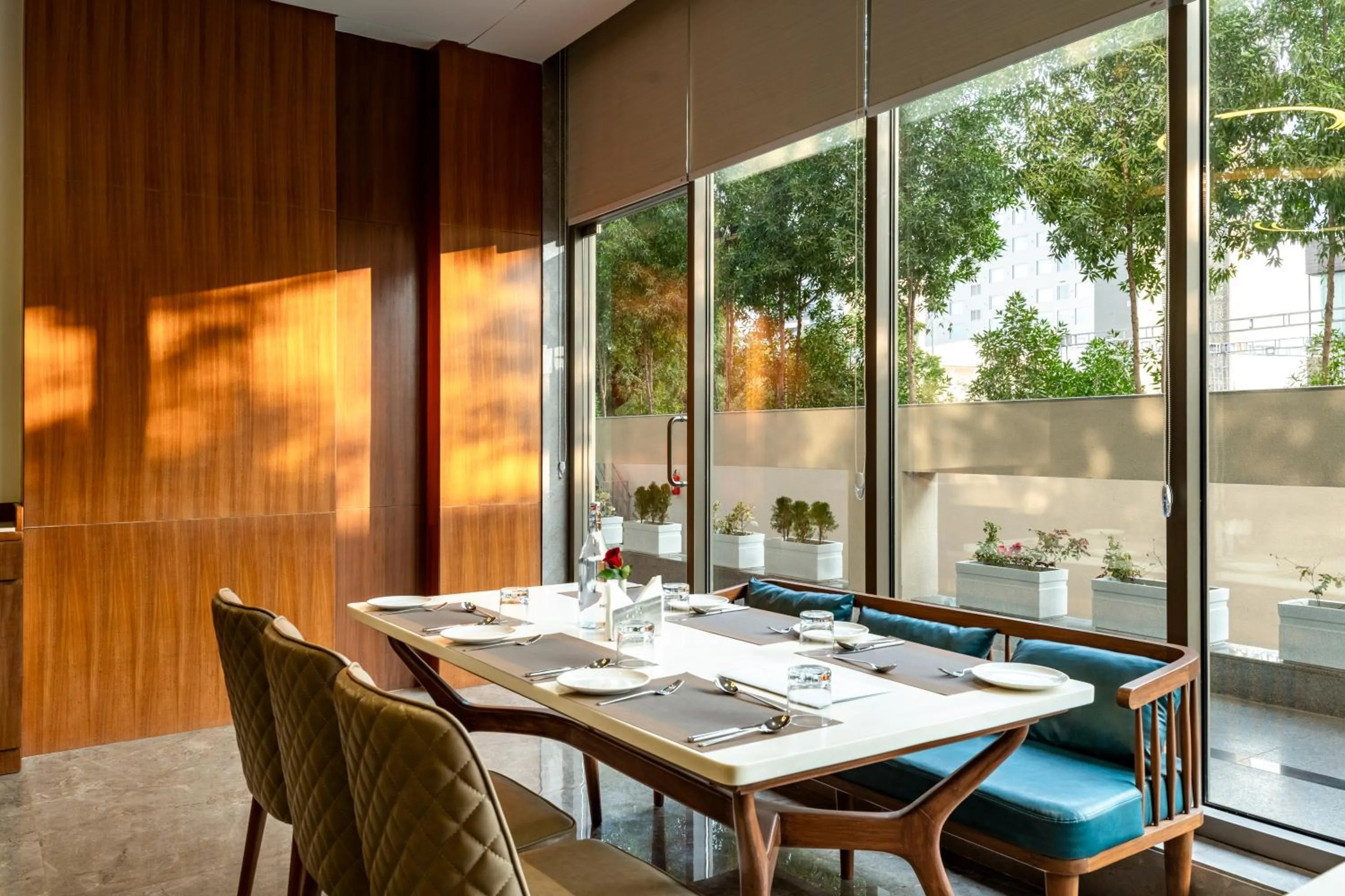 Restaurant/places to eat in The Paradise Bliss - A Luxury Hotel & Spa in Udaipur