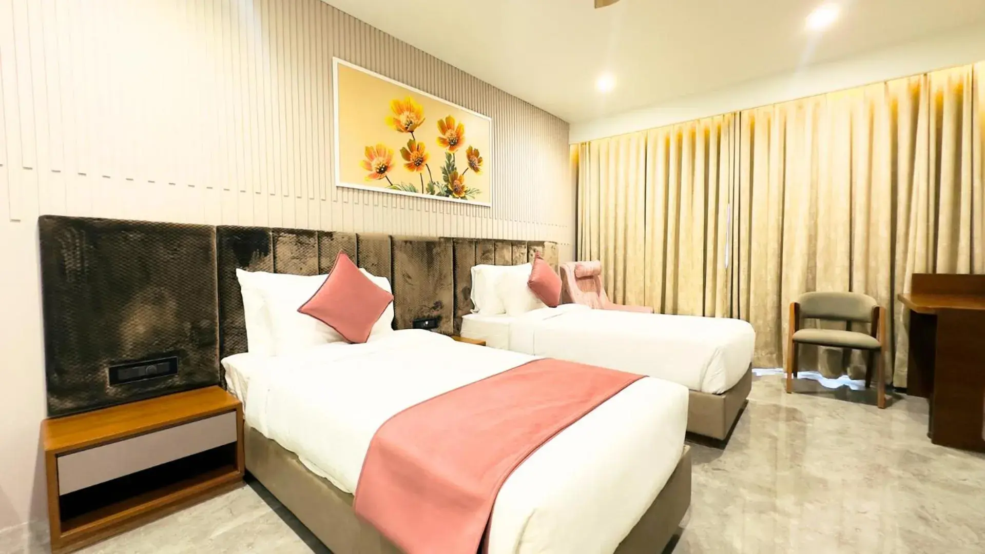 Deluxe Twin Room - single occupancy in The Paradise Bliss - A Luxury Hotel & Spa in Udaipur Deluxe Twin Room - single occupancy in The Paradise Bliss - A Luxury Hotel & Spa in Udaipur