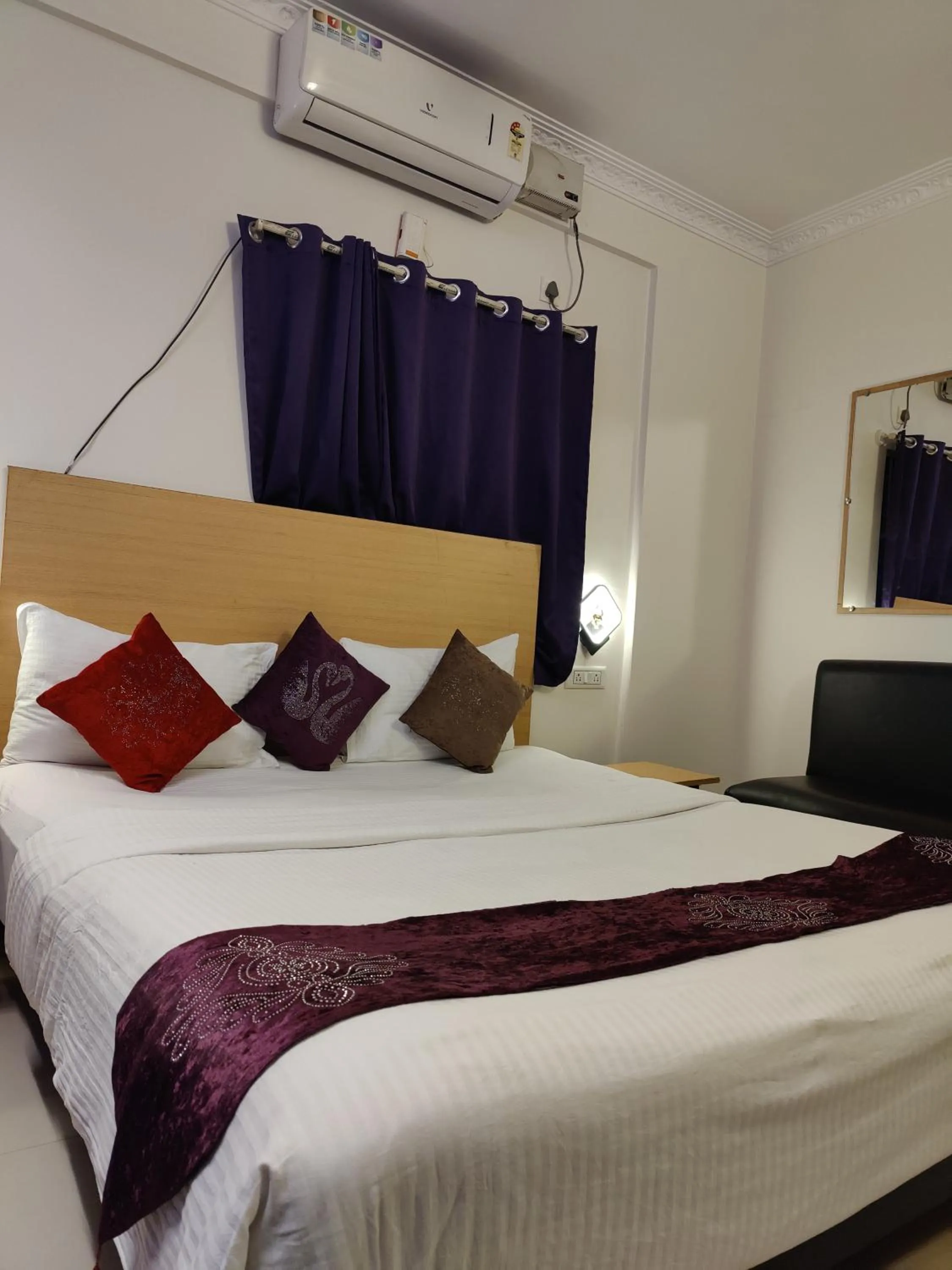 Bed in Sri Balaji Guest House