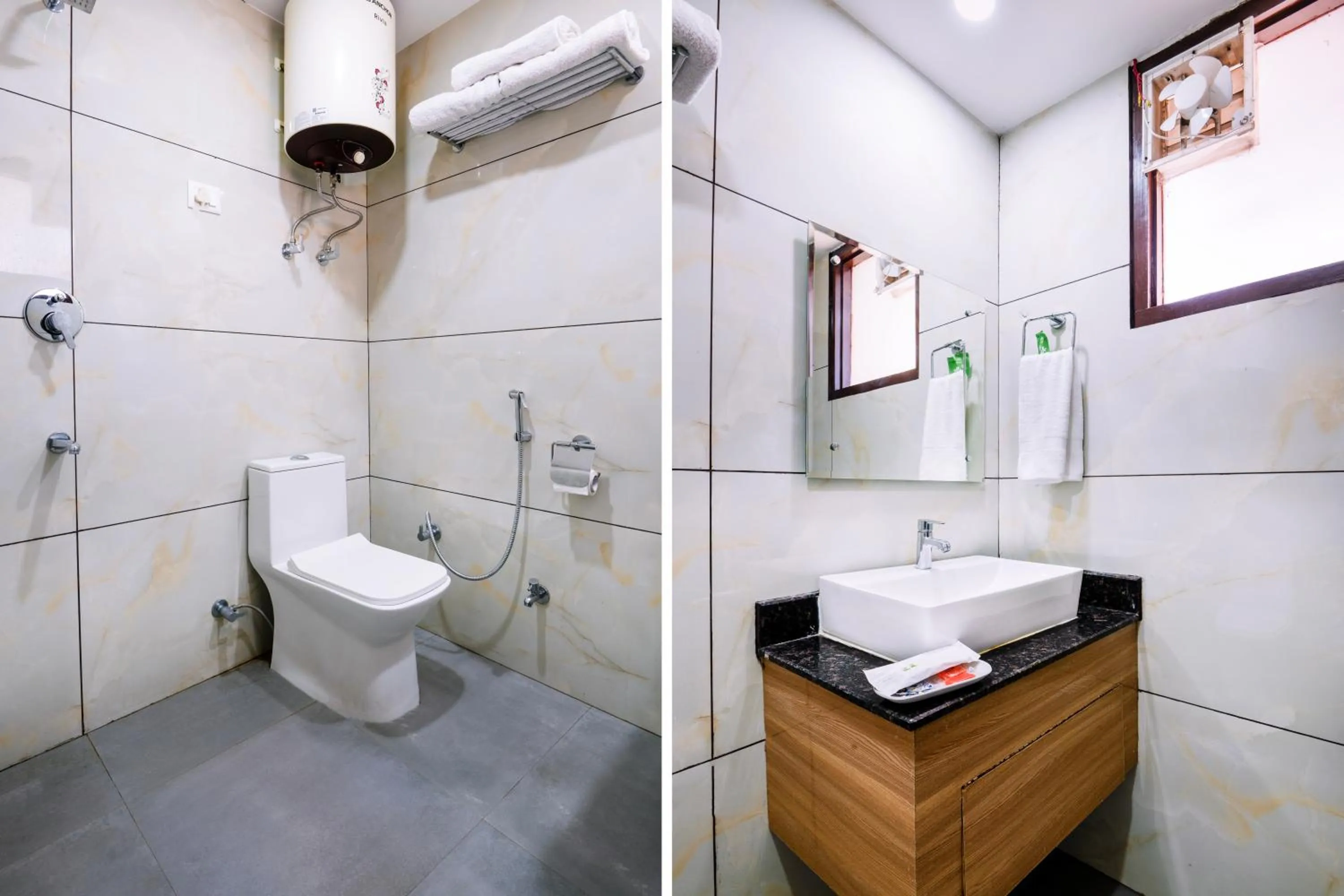 Shower in Hotel The Katra Avenue