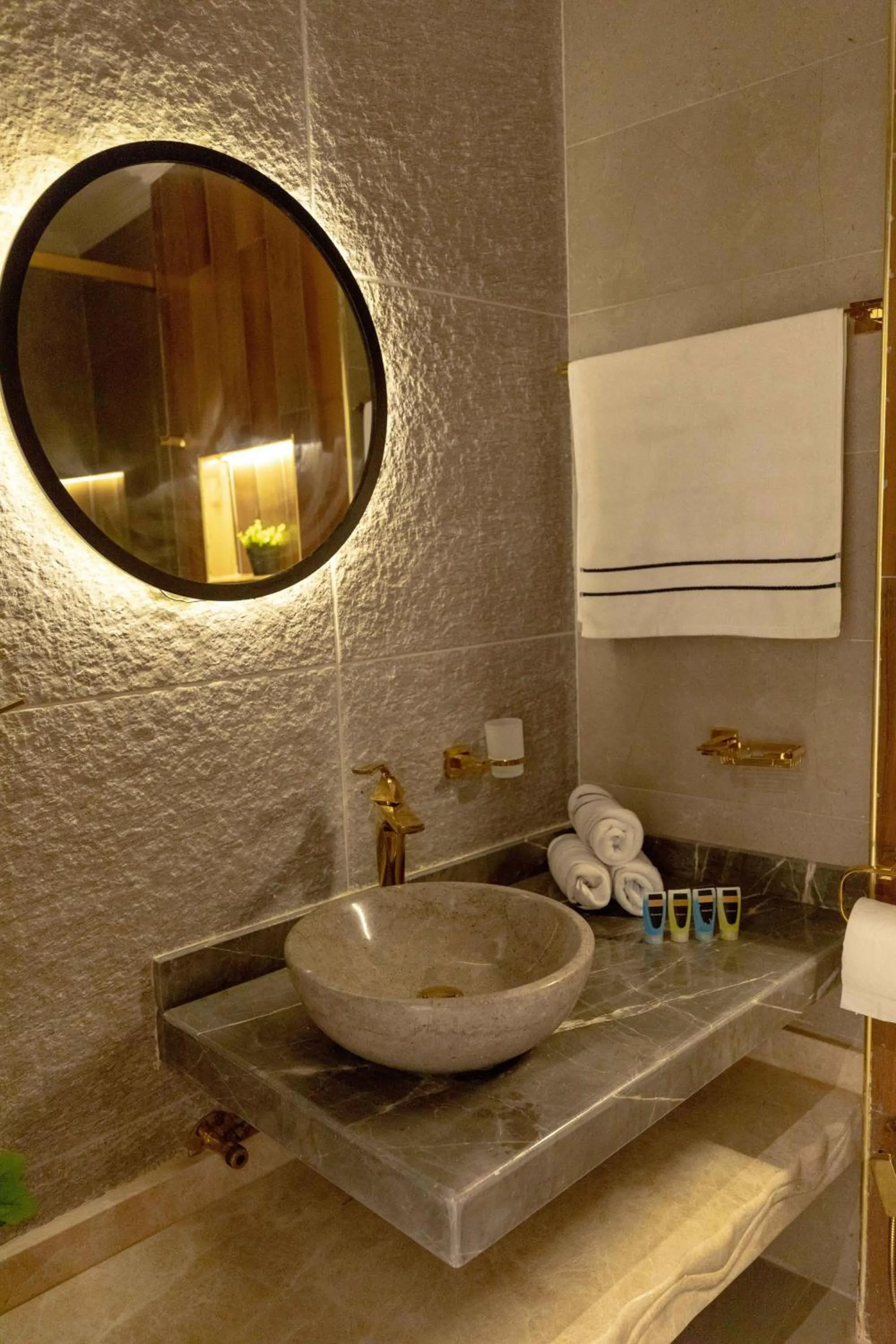 Bathroom in Eyes Of Egypt Pyramids View Boutique Hotel