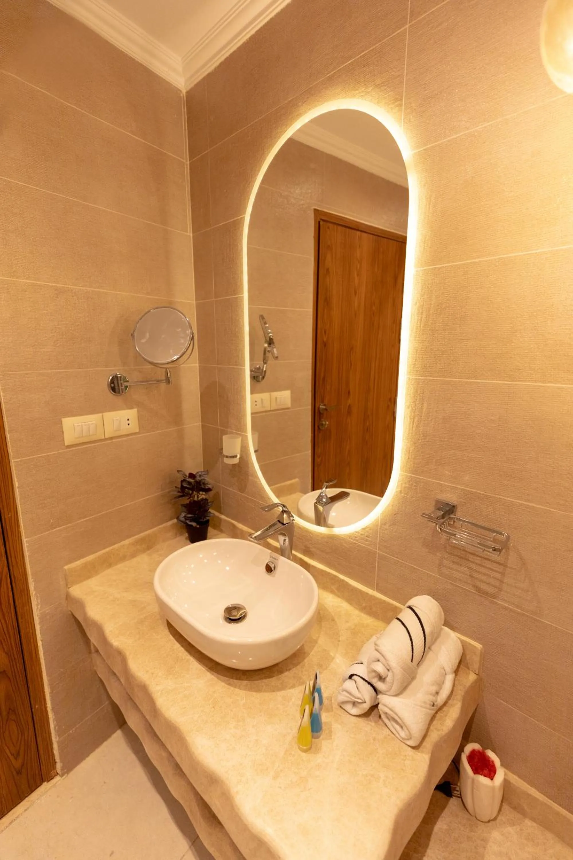 Bathroom in Eyes Of Egypt Pyramids View Boutique Hotel