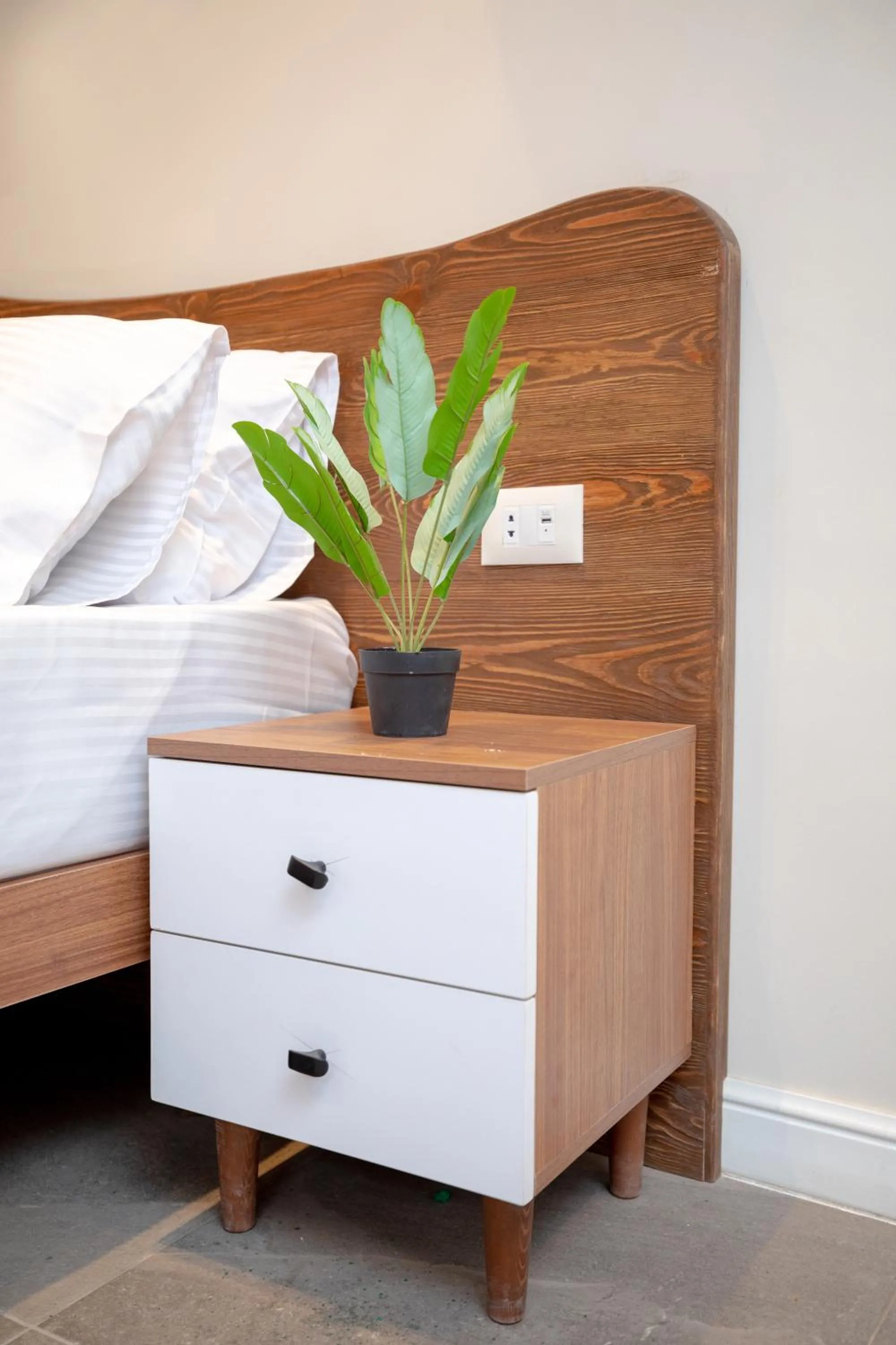 Bed in Eyes Of Egypt Pyramids View Boutique Hotel