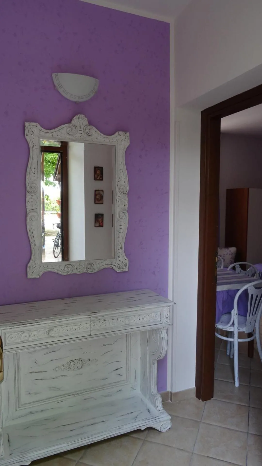 Decorative detail in Stella Polare B&B