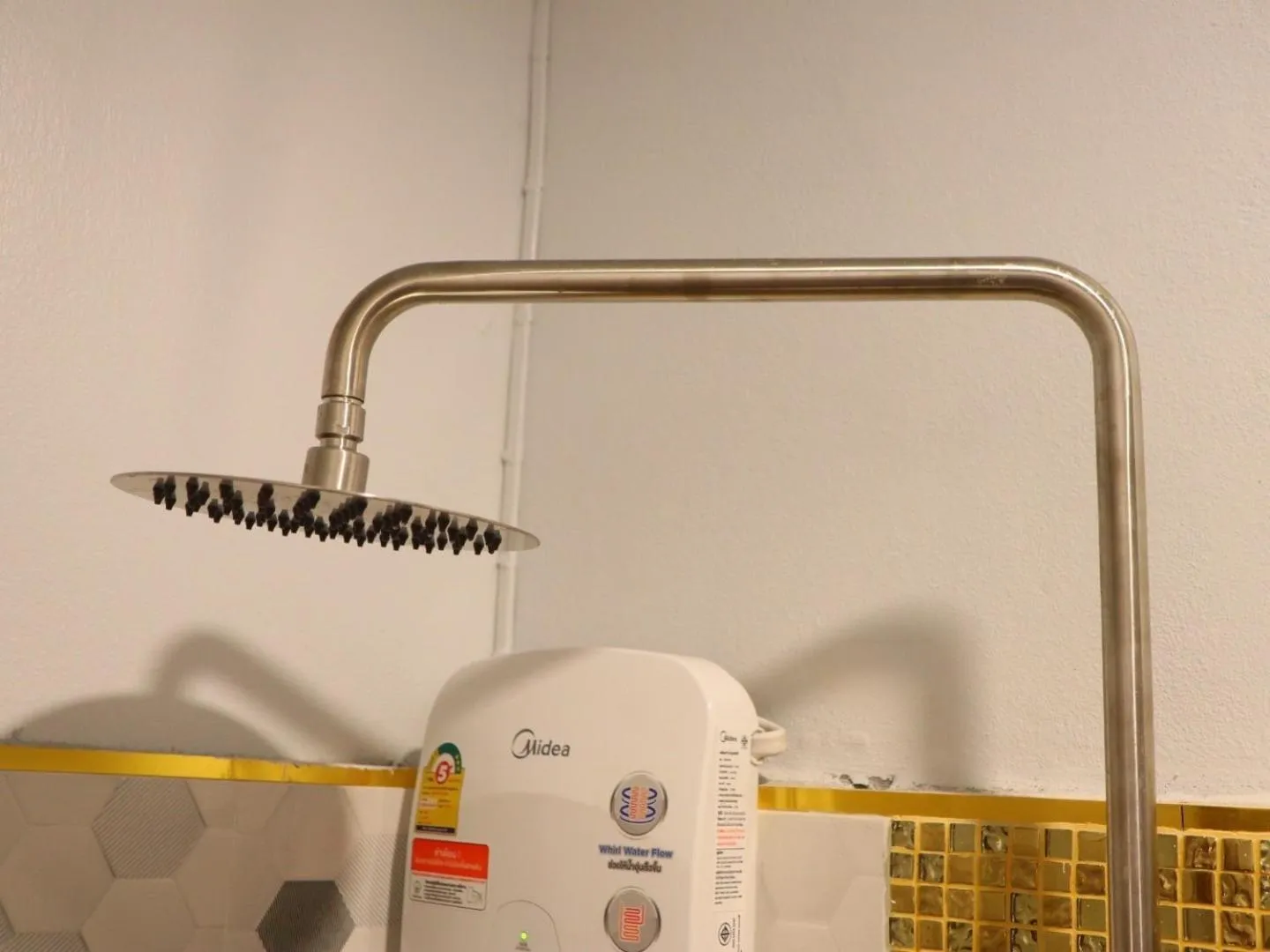 Shower in Moya Boutique Hotel