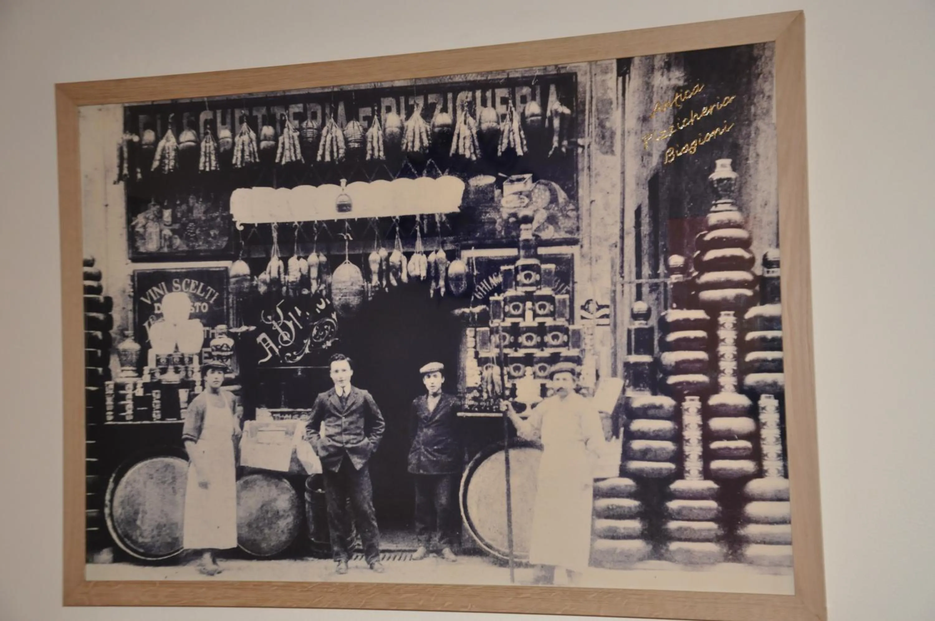 Decorative detail in B&B Al Canto del Cavour